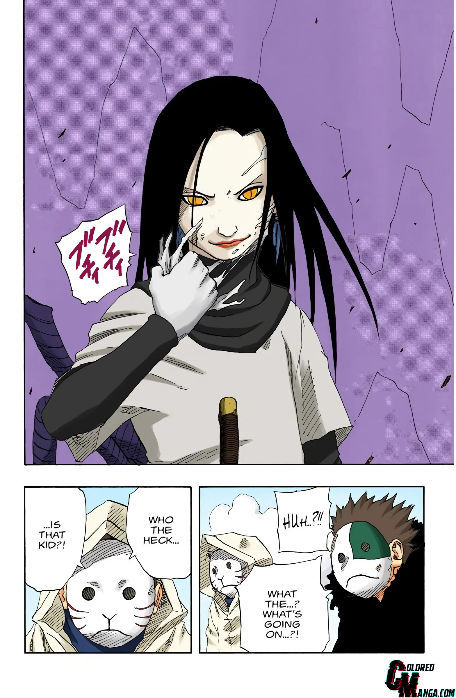 Naruto Colored Manga Online, chapter 121, page 4