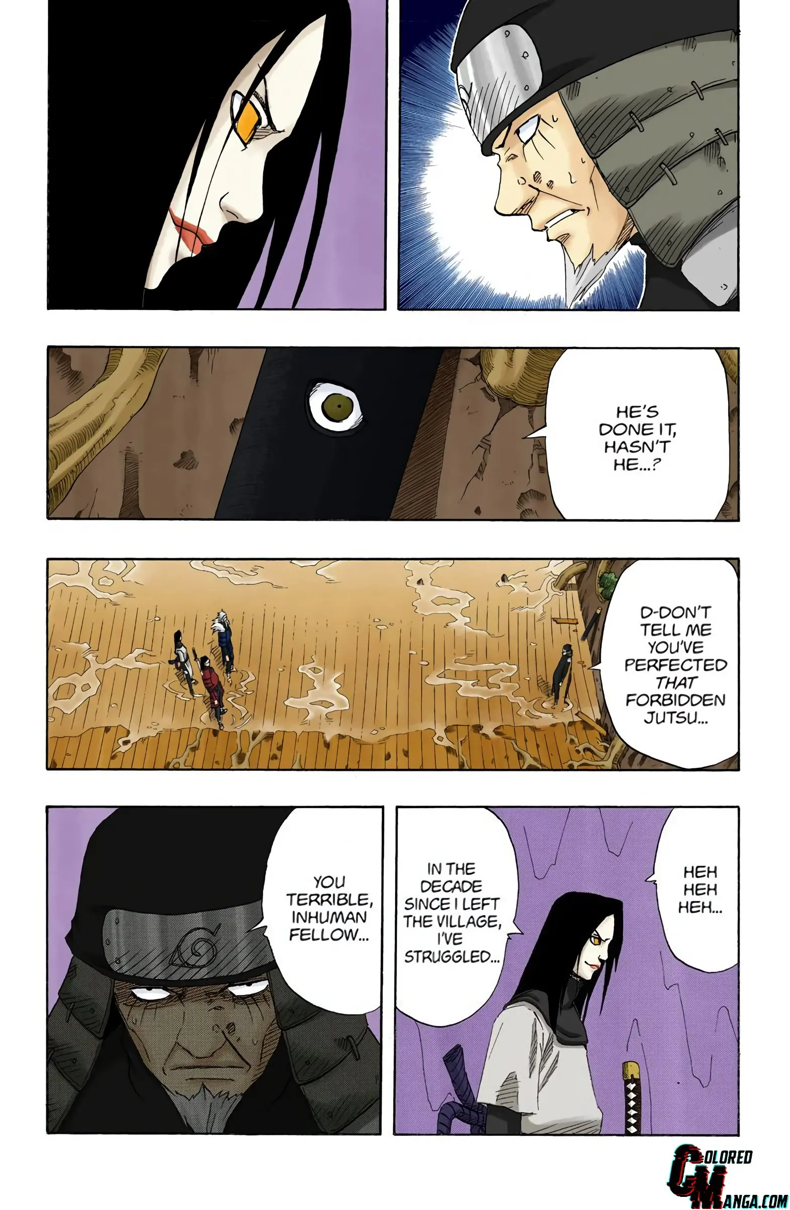 Naruto Colored Manga Online, chapter 121, page 6