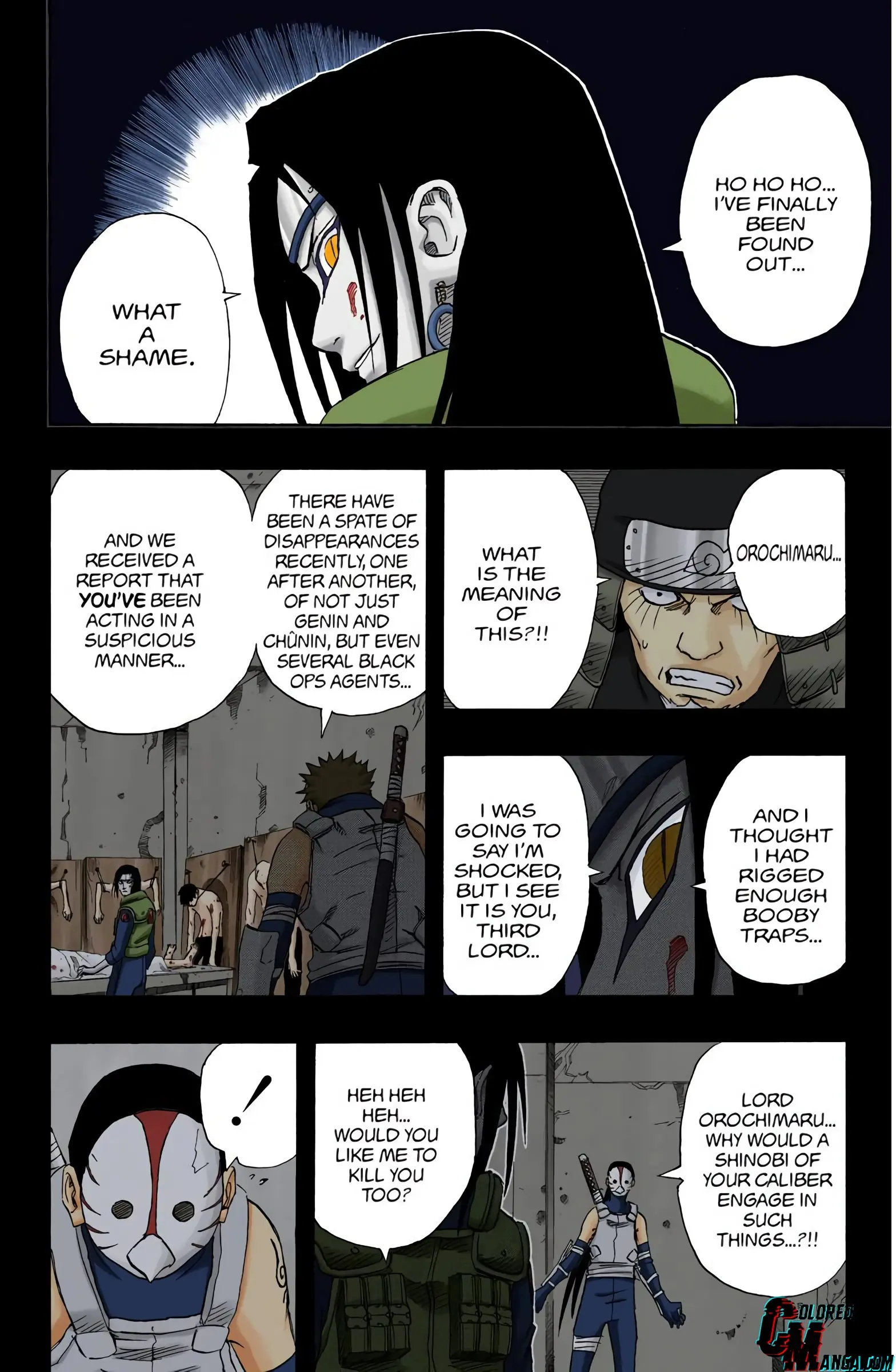 Naruto Colored Manga Online, chapter 121, page 10