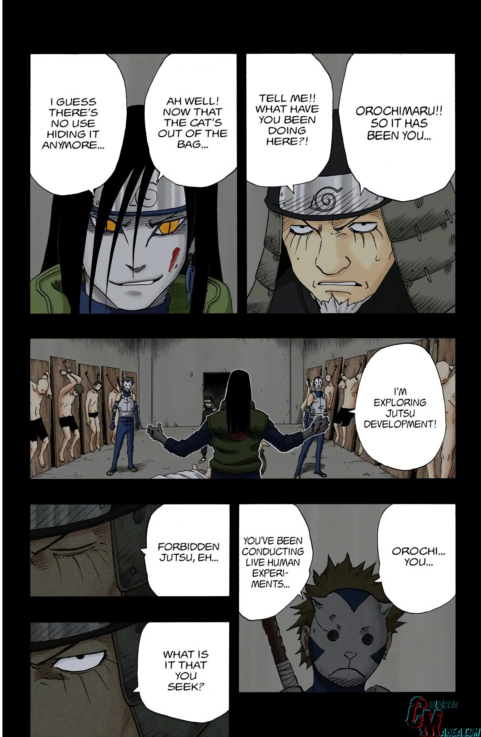 Naruto Colored Manga Online, chapter 121, page 11