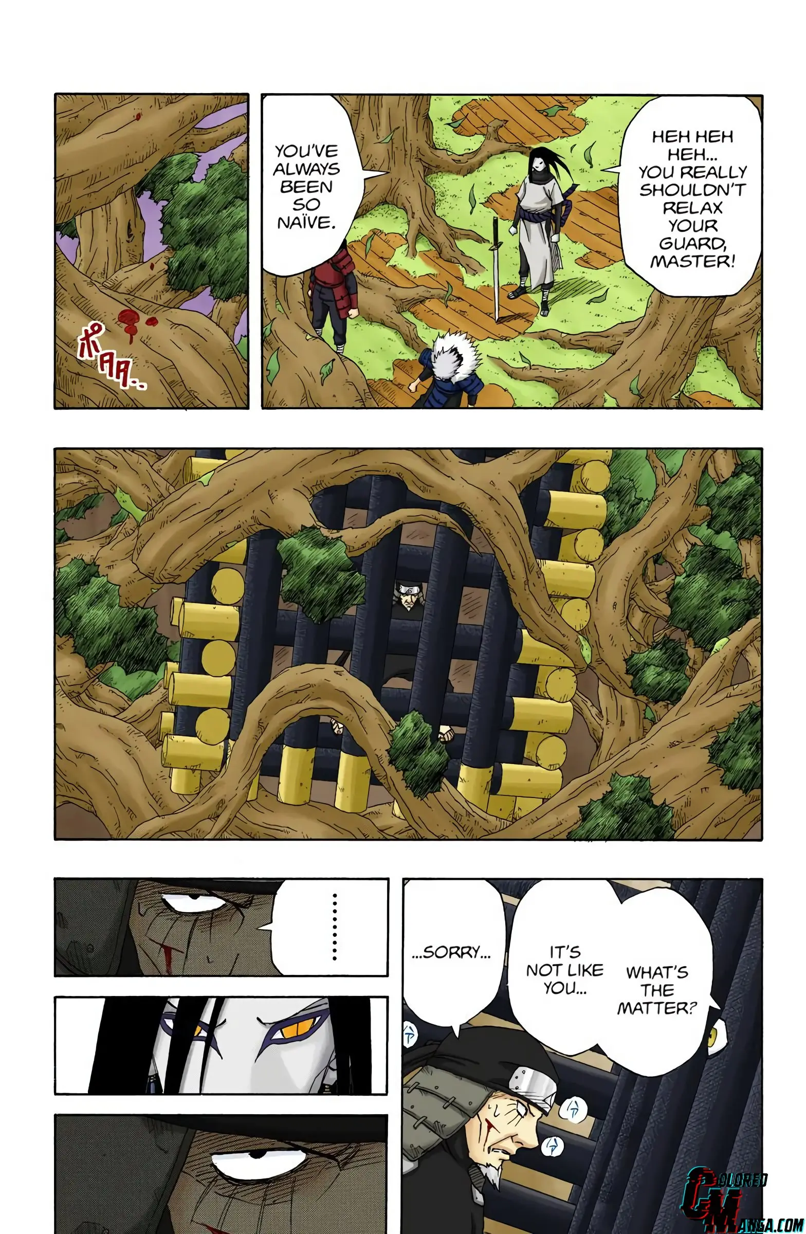 Naruto Colored Manga Online, chapter 122, page 5