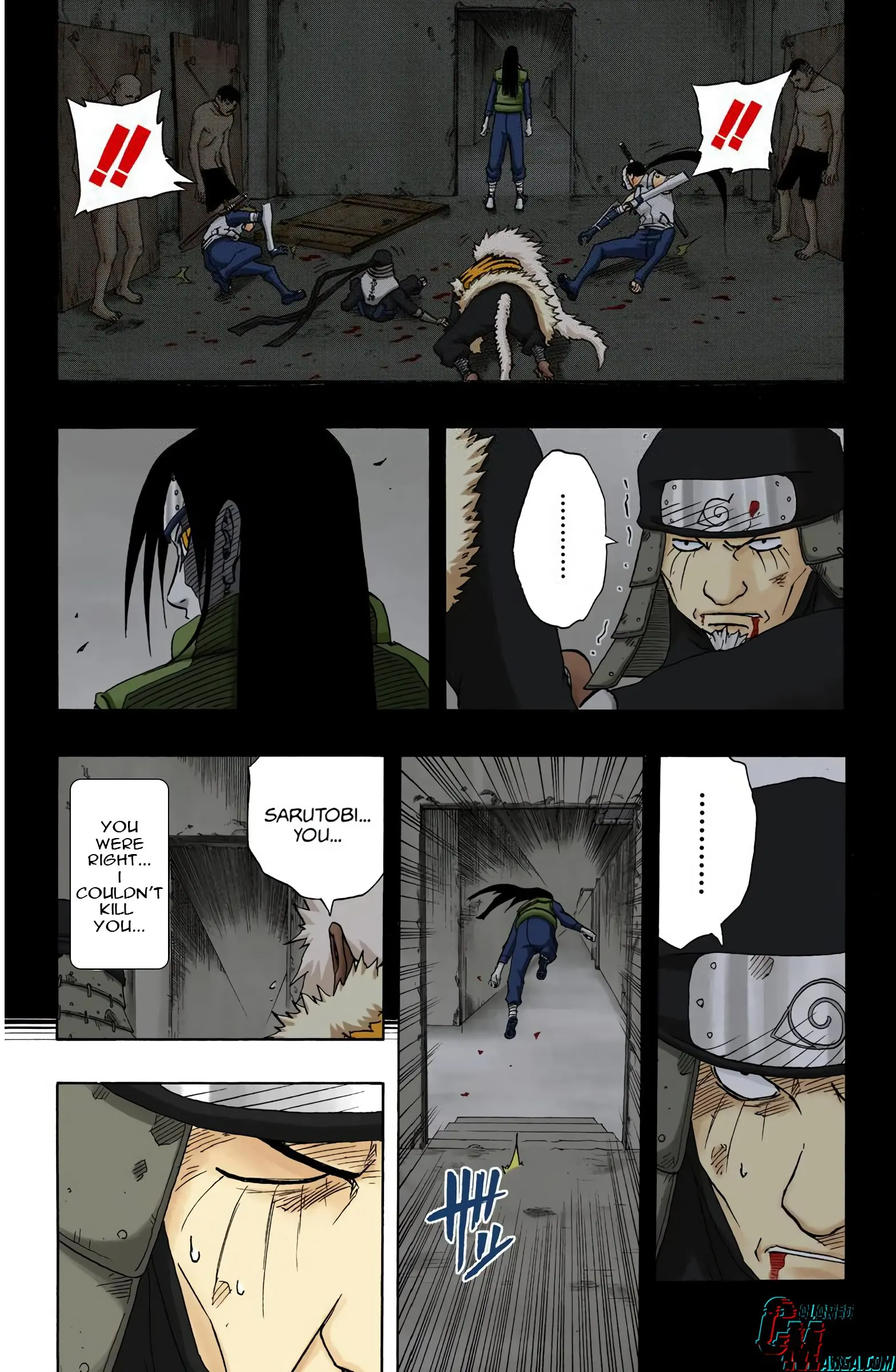 Naruto Colored Manga Online, chapter 122, page 9