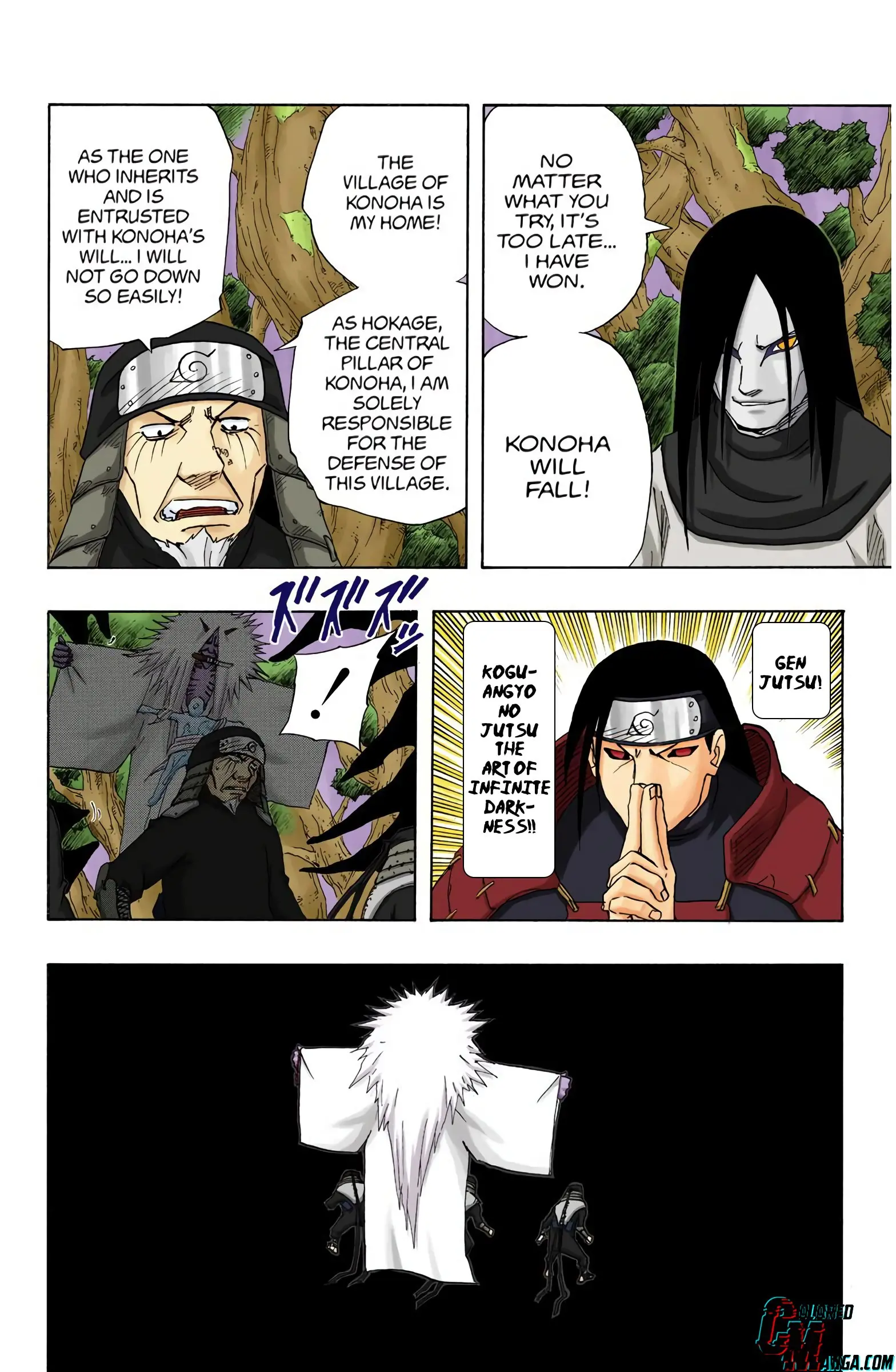 Naruto Colored Manga Online, chapter 122, page 14