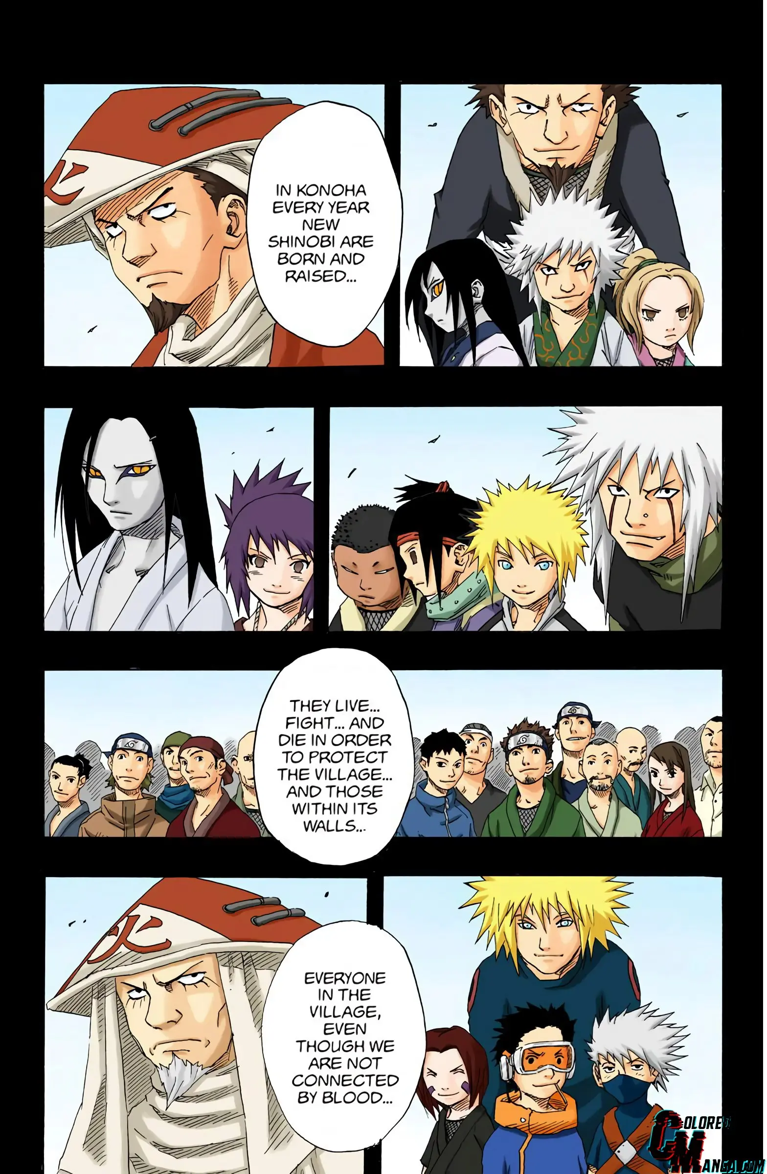 Naruto Colored Manga Online, chapter 122, page 16