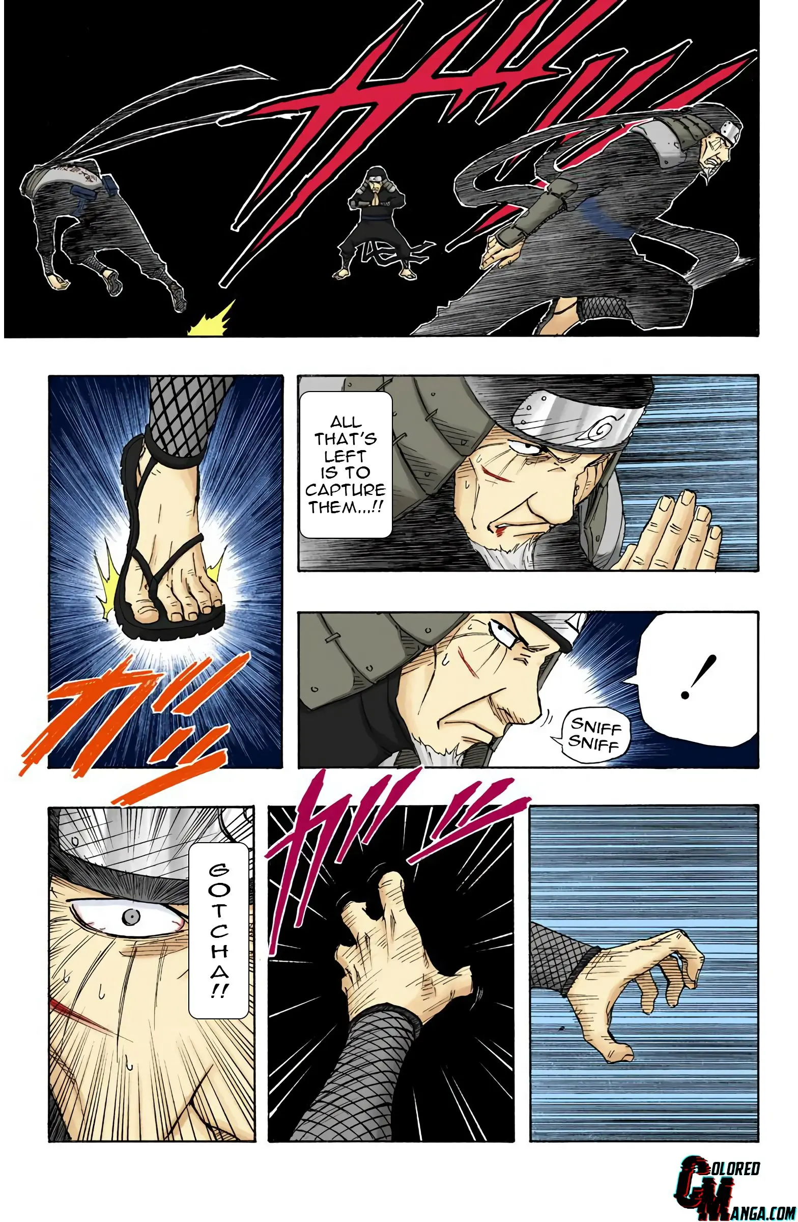 Naruto Colored Manga Online, chapter 123, page 7