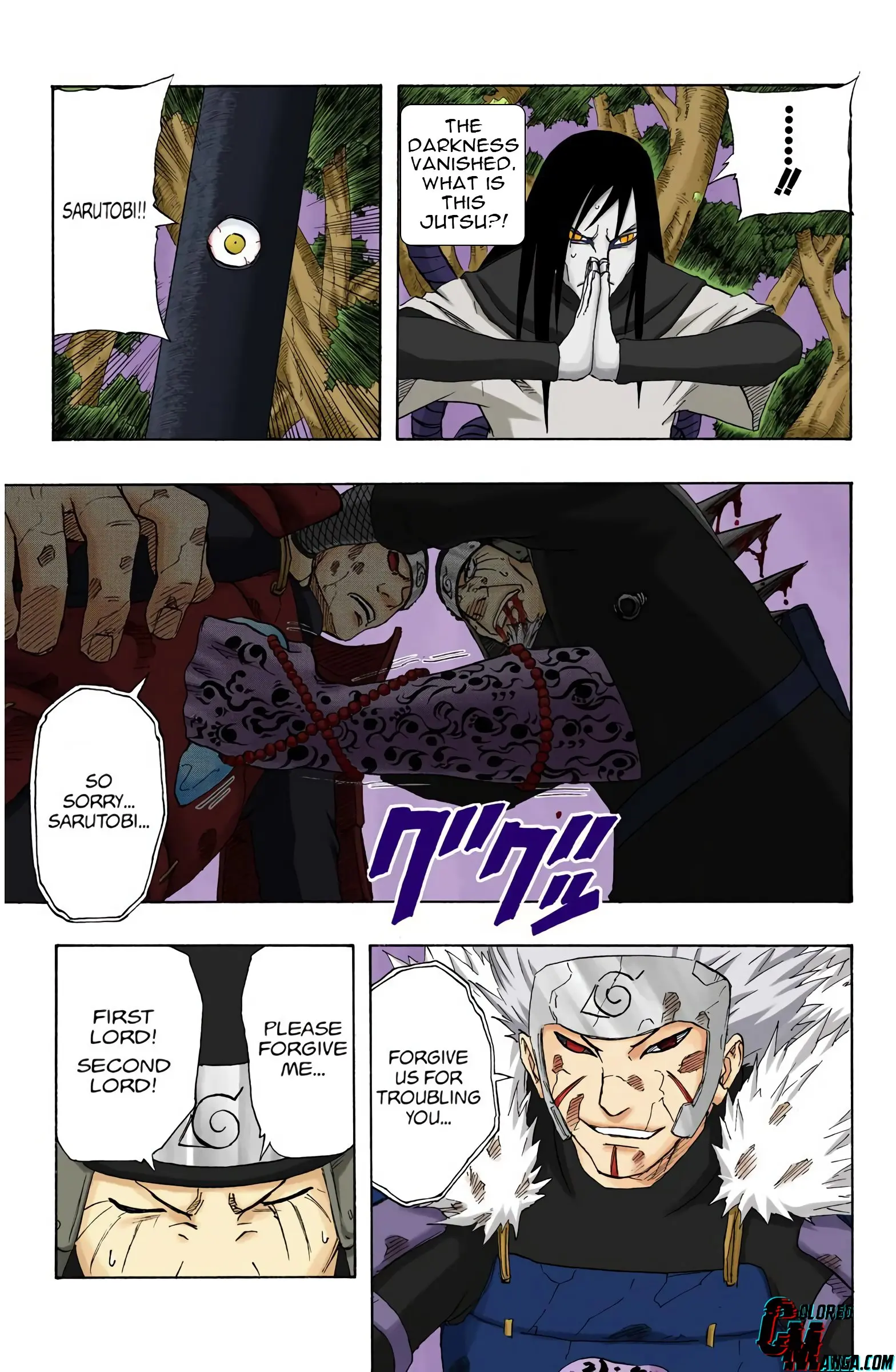 Naruto Colored Manga Online, chapter 123, page 11