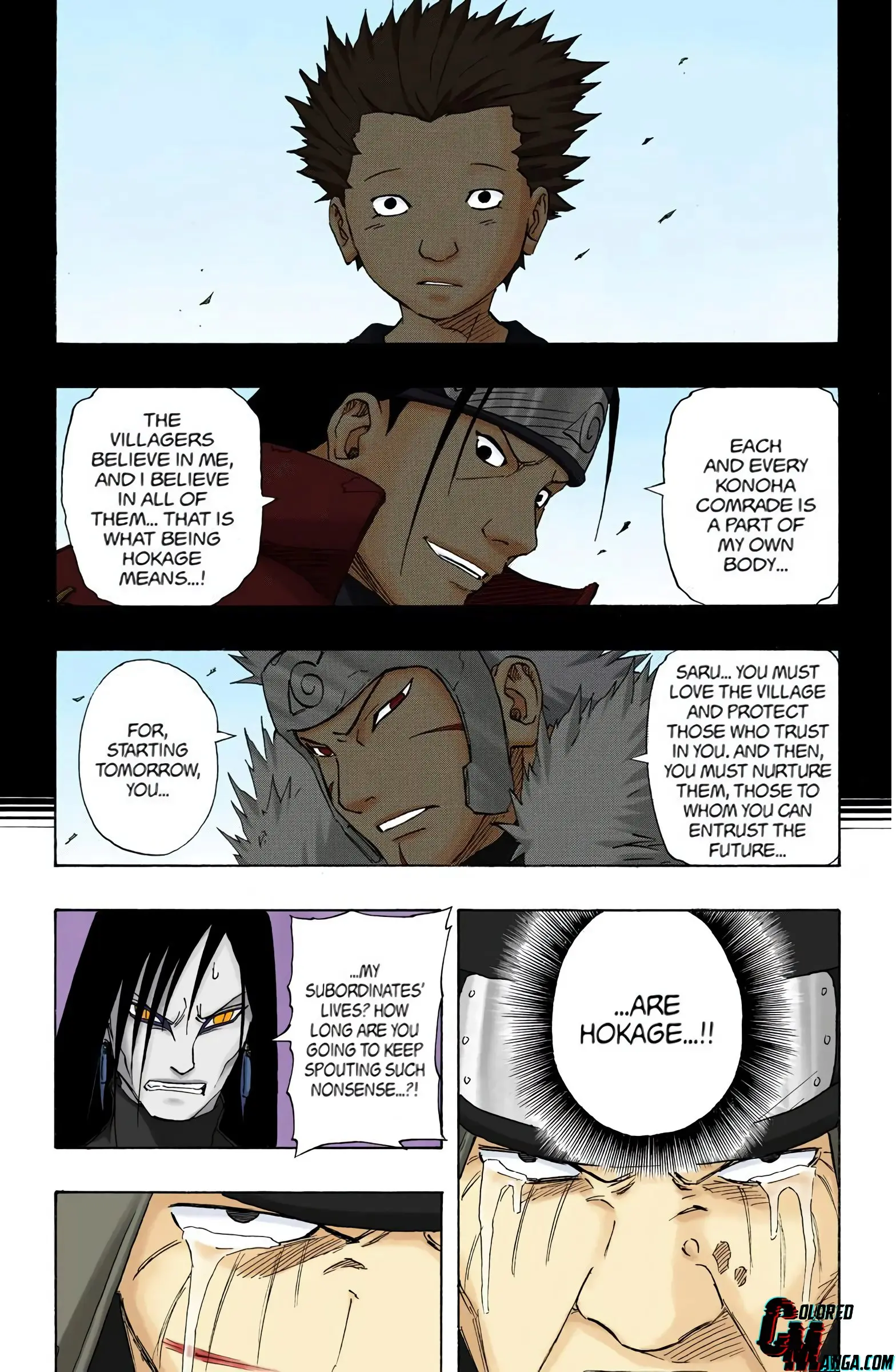 Naruto Colored Manga Online, chapter 123, page 14