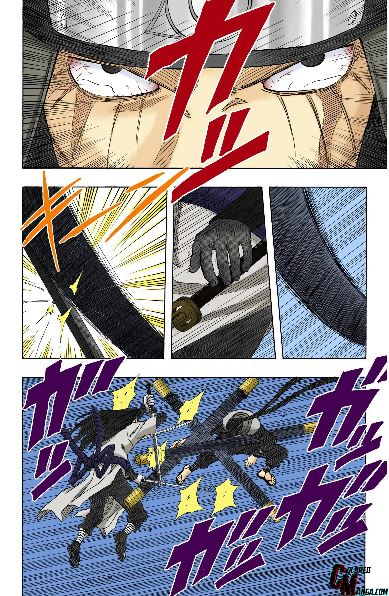 Naruto Colored Manga Online, chapter 123, page 16