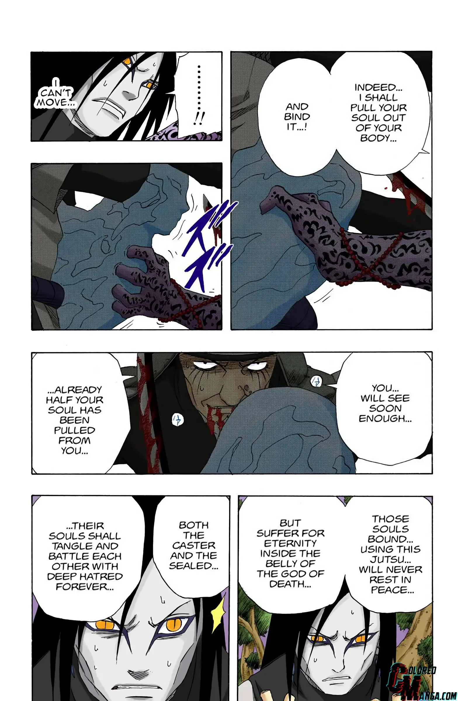 Naruto Colored Manga Online, chapter 124, page 5