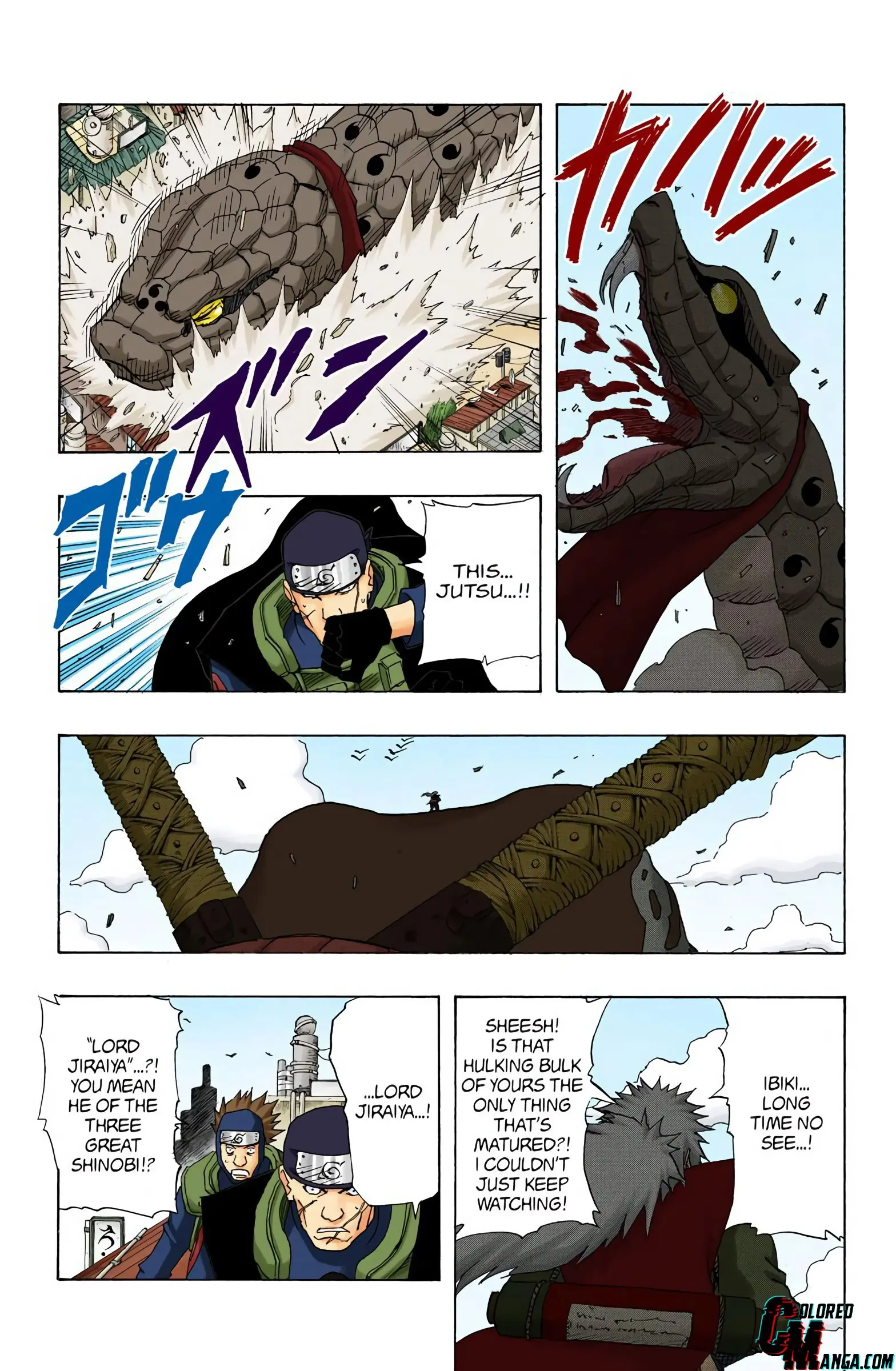 Naruto Colored Manga Online, chapter 124, page 11