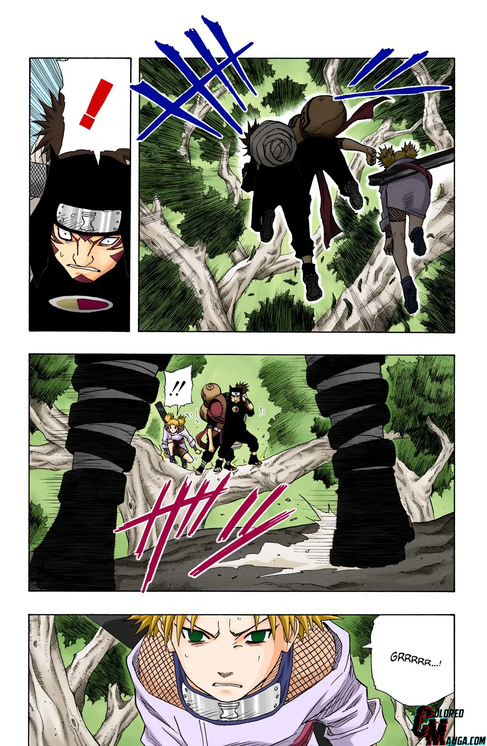 Naruto Colored Manga Online, chapter 124, page 14