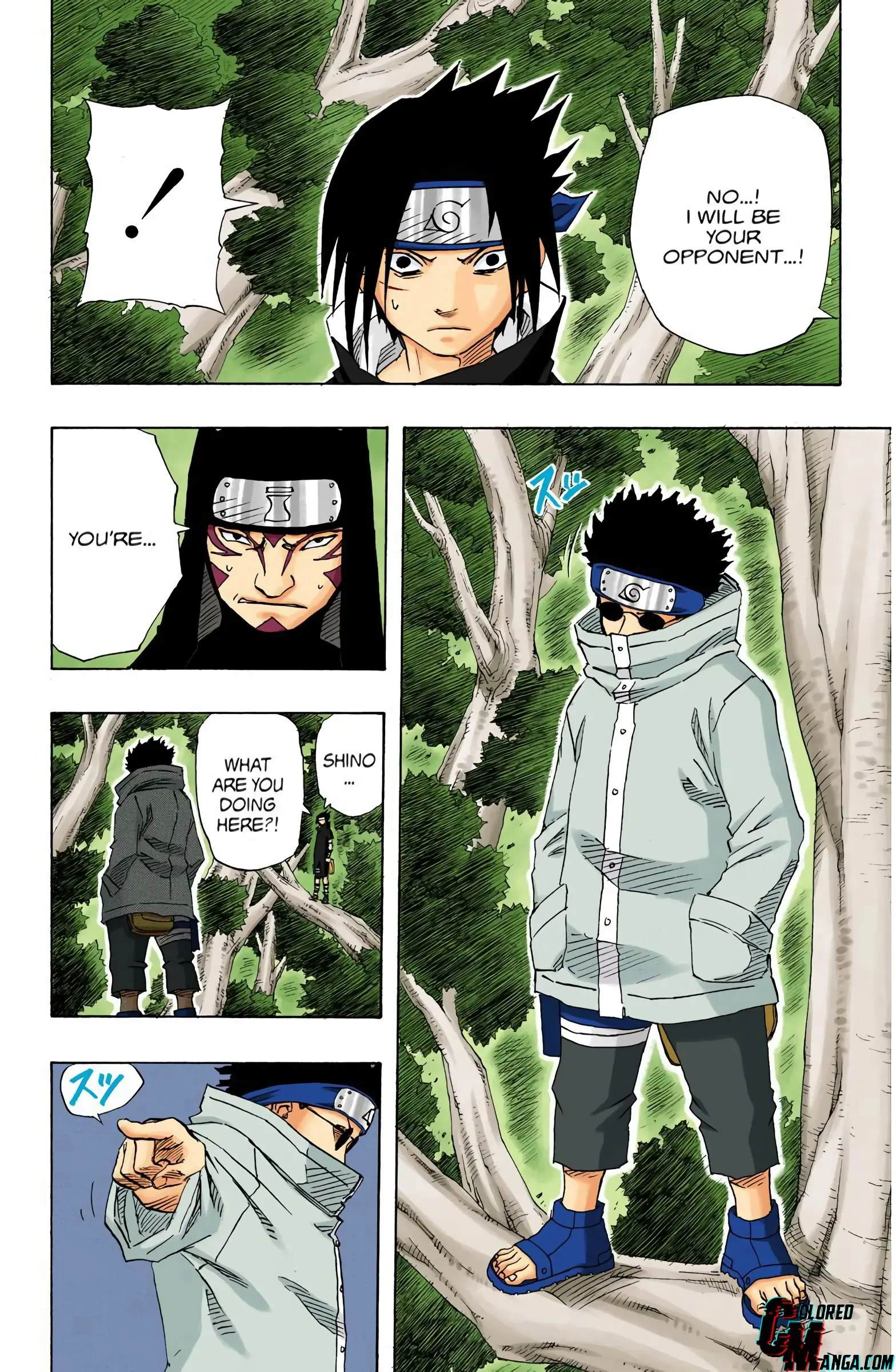 Naruto Colored Manga Online, chapter 124, page 18