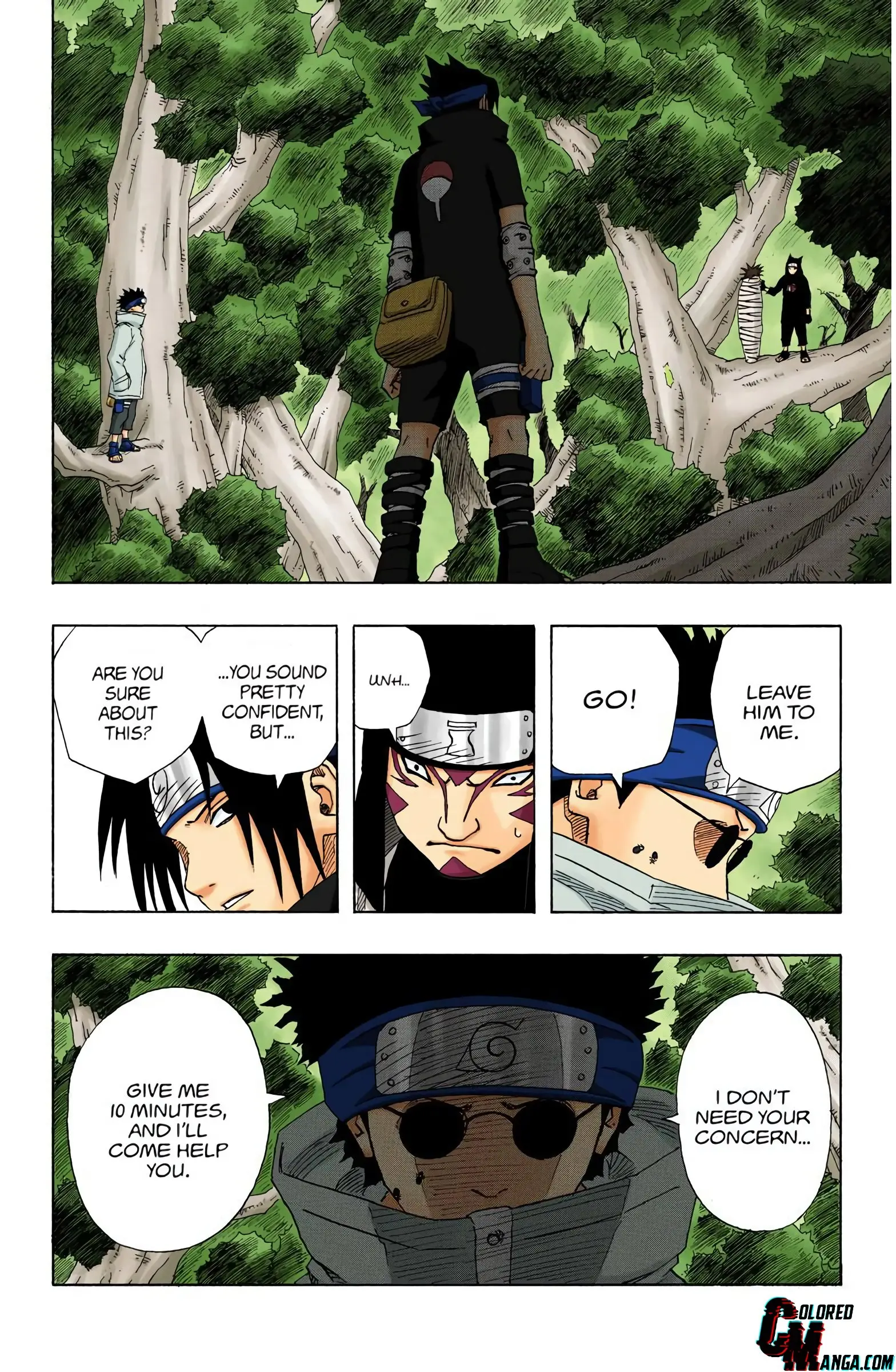 Naruto Colored Manga Online, chapter 125, page 2
