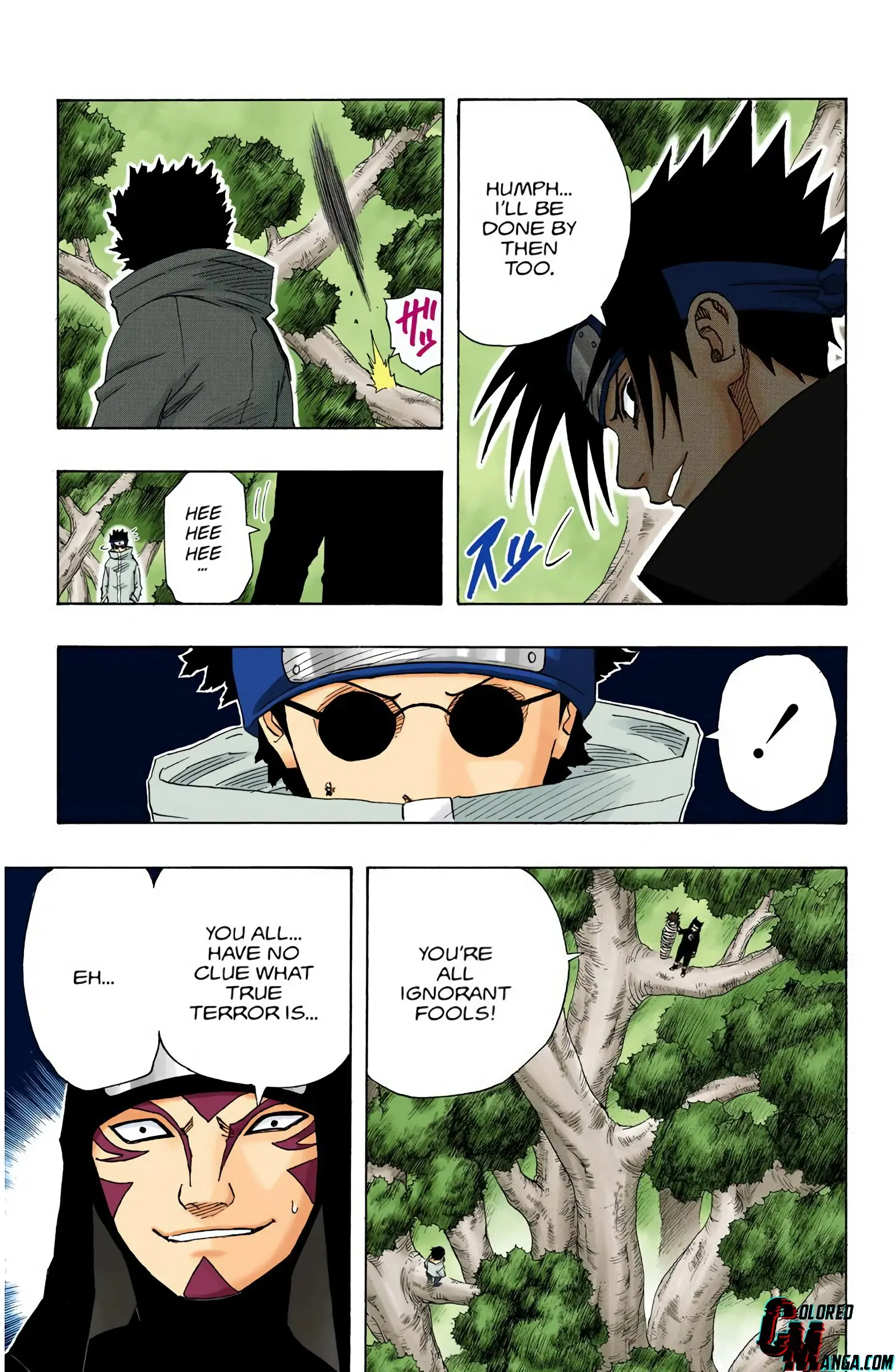Naruto Colored Manga Online, chapter 125, page 3