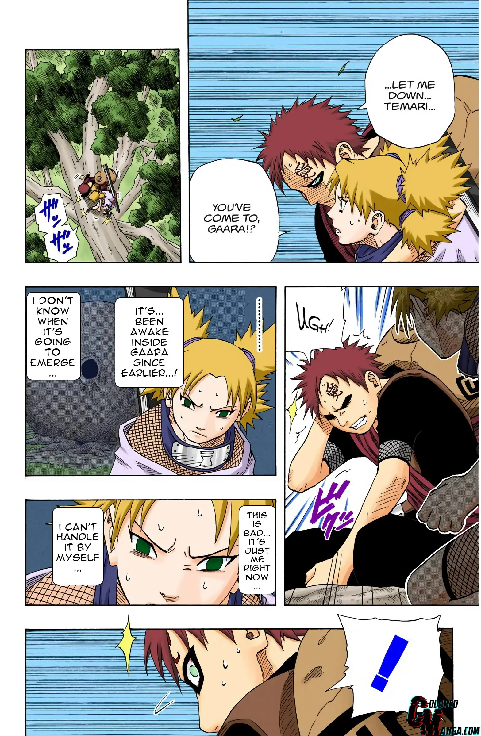 Naruto Colored Manga Online, chapter 125, page 10