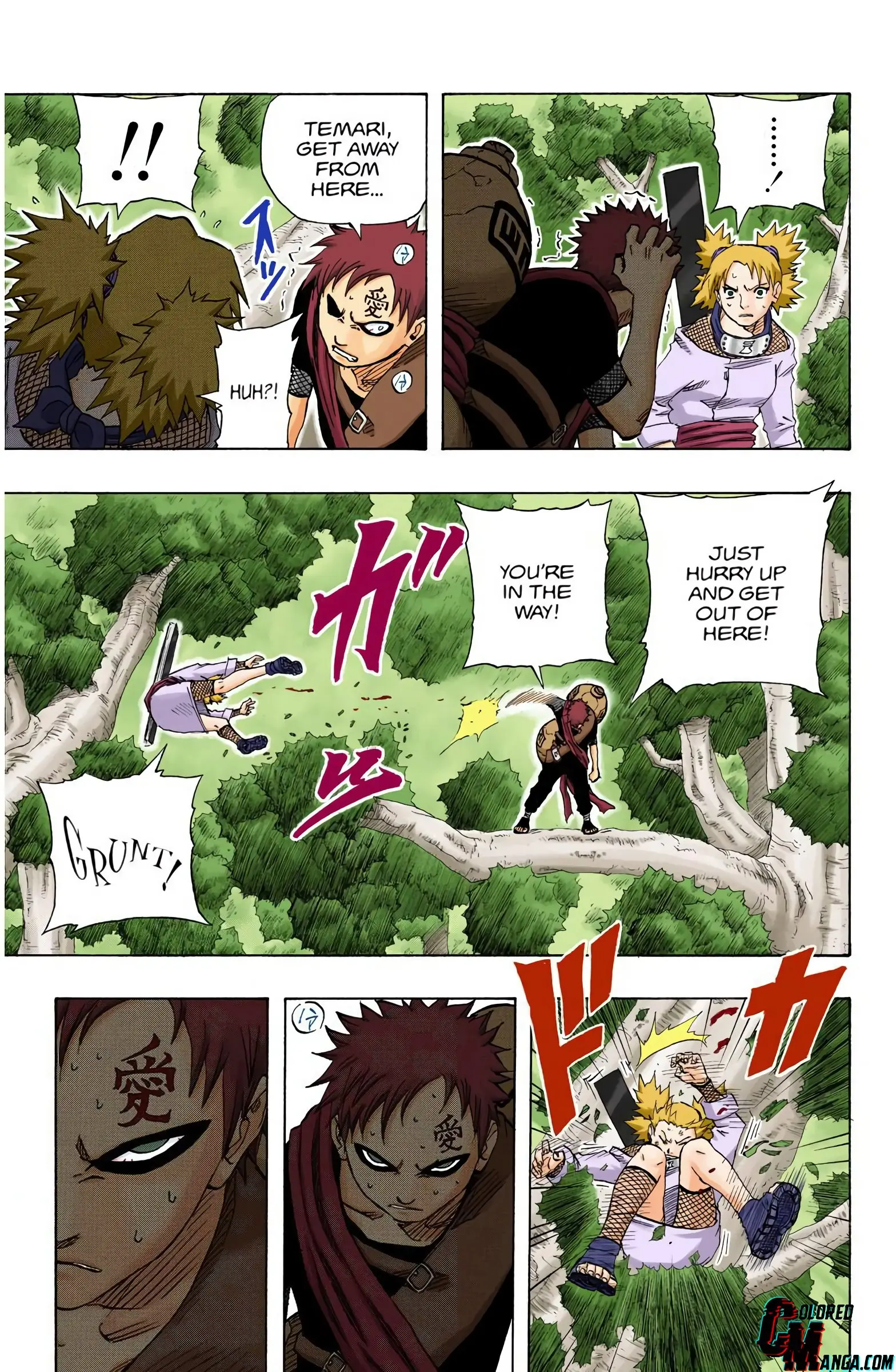 Naruto Colored Manga Online, chapter 125, page 11