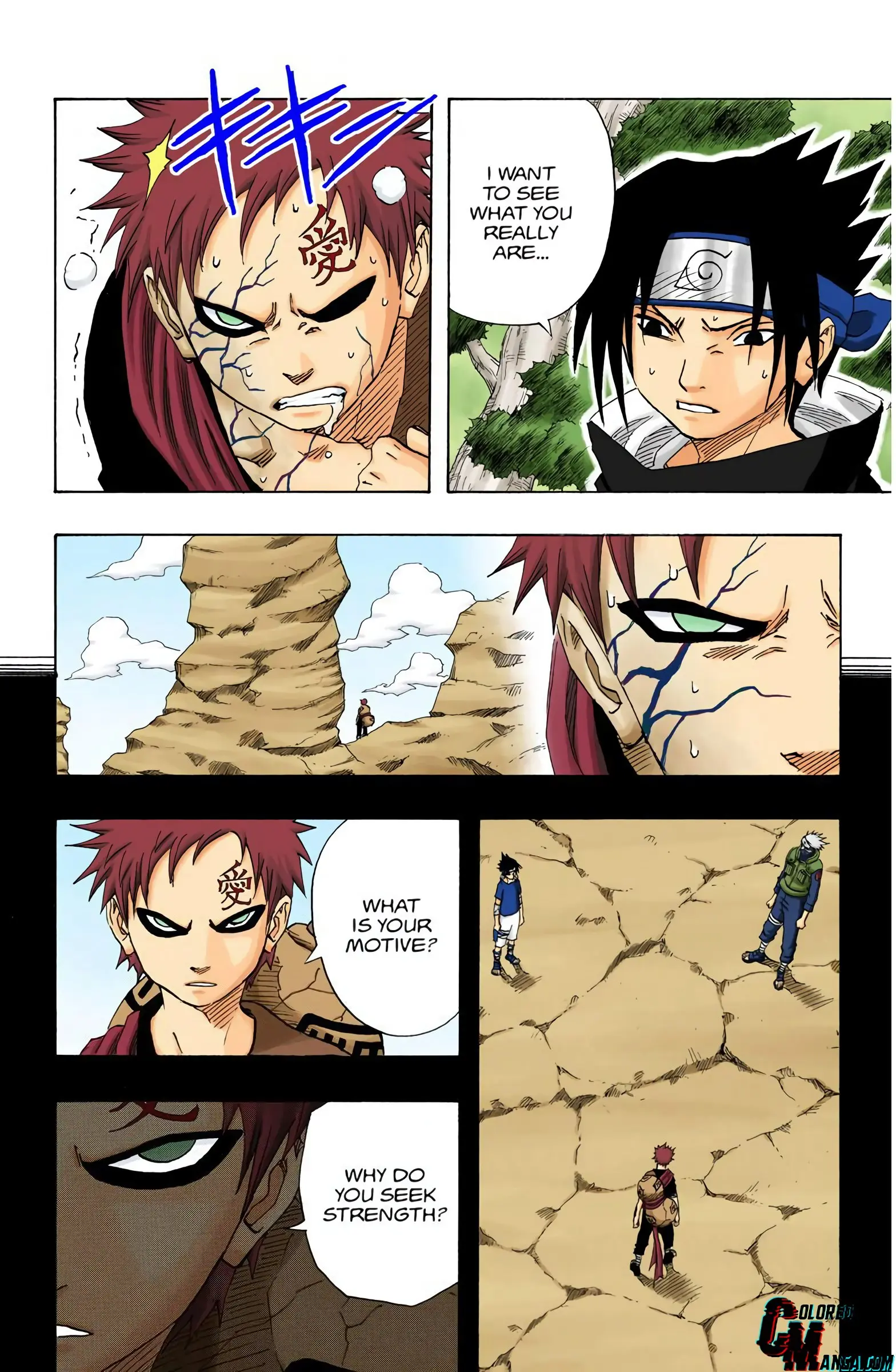 Naruto Colored Manga Online, chapter 125, page 14