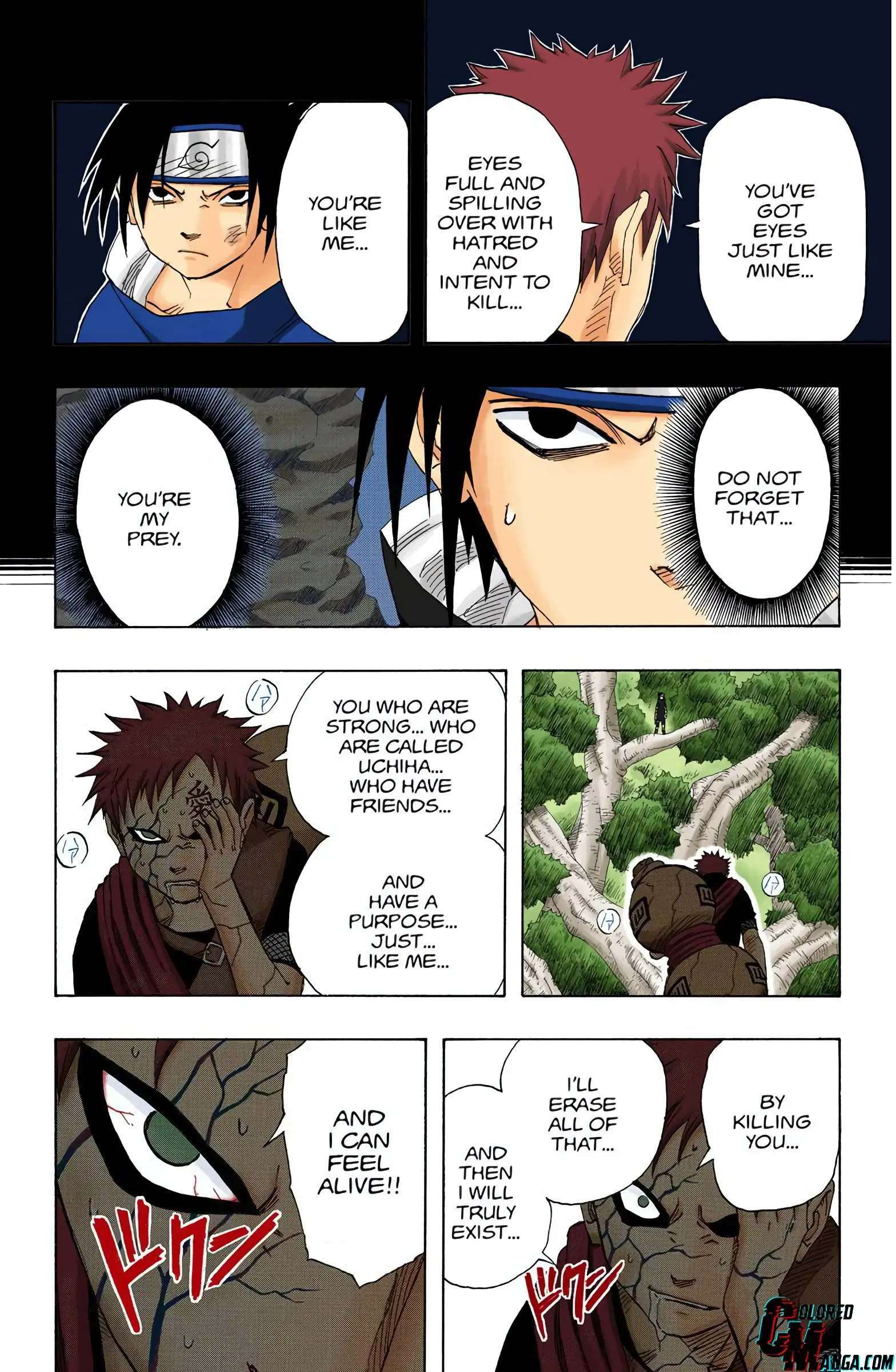 Naruto Colored Manga Online, chapter 125, page 16
