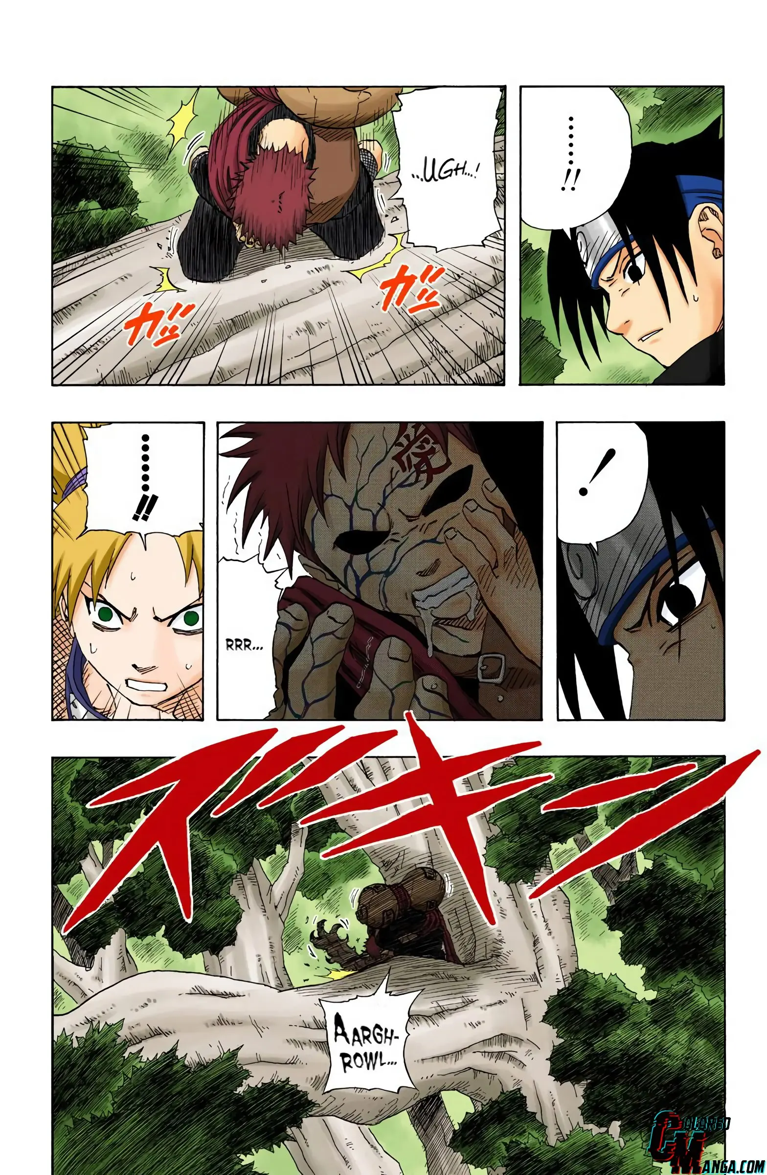 Naruto Colored Manga Online, chapter 125, page 17