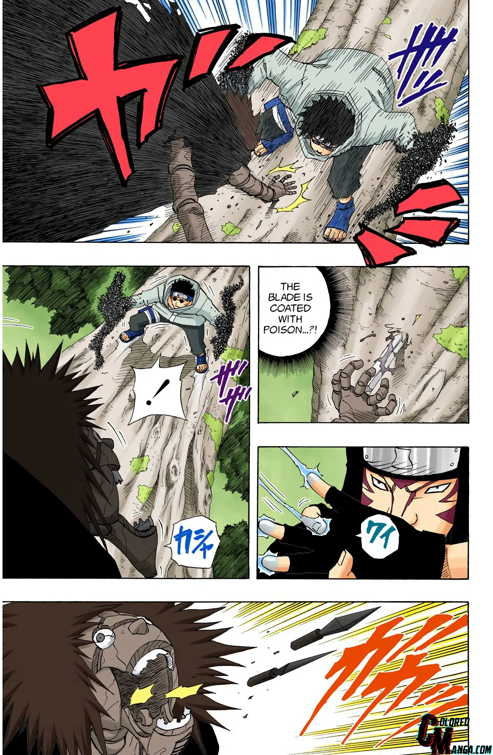 Naruto Colored Manga Online, chapter 126, page 3