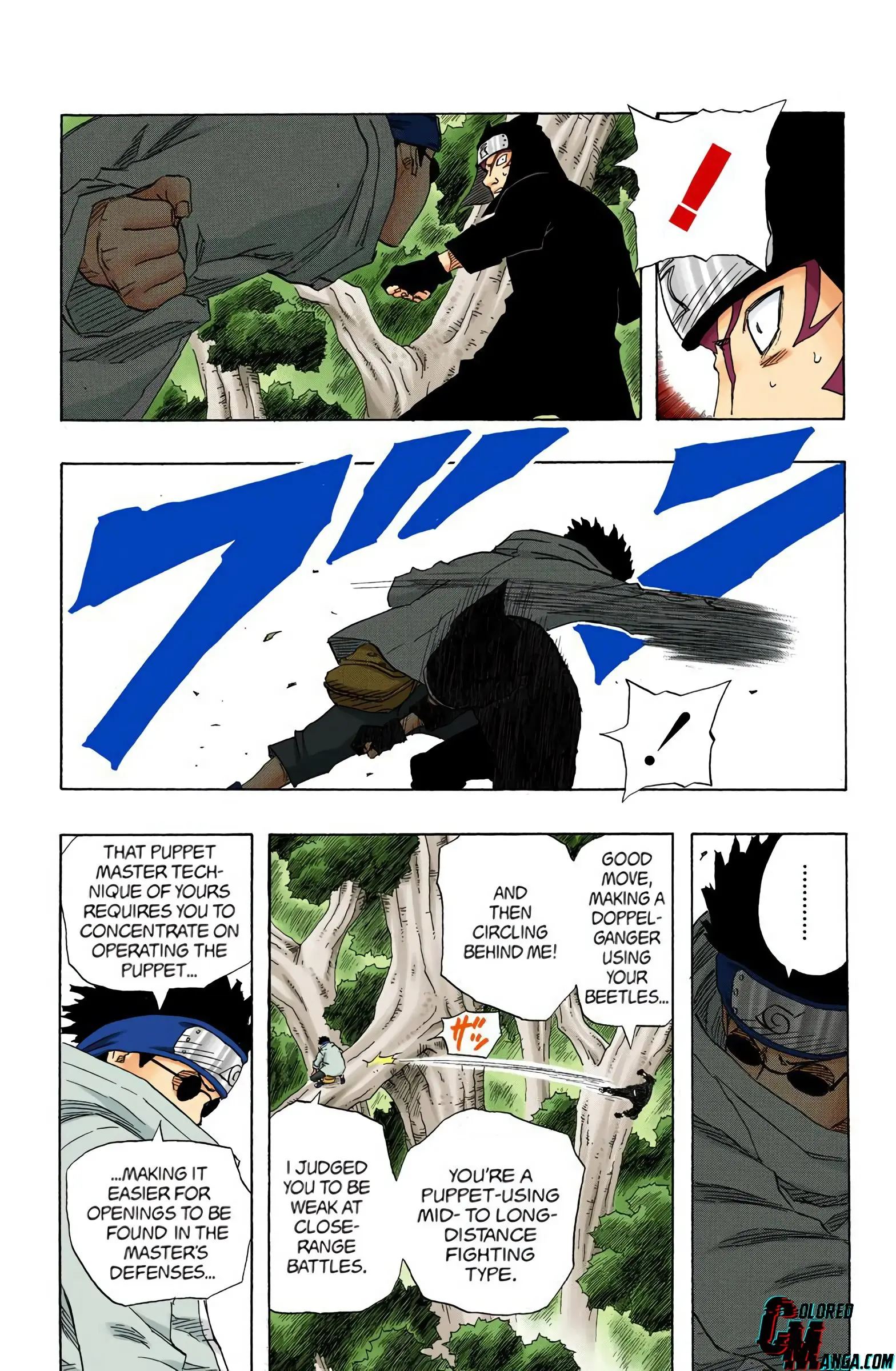 Naruto Colored Manga Online, chapter 126, page 5