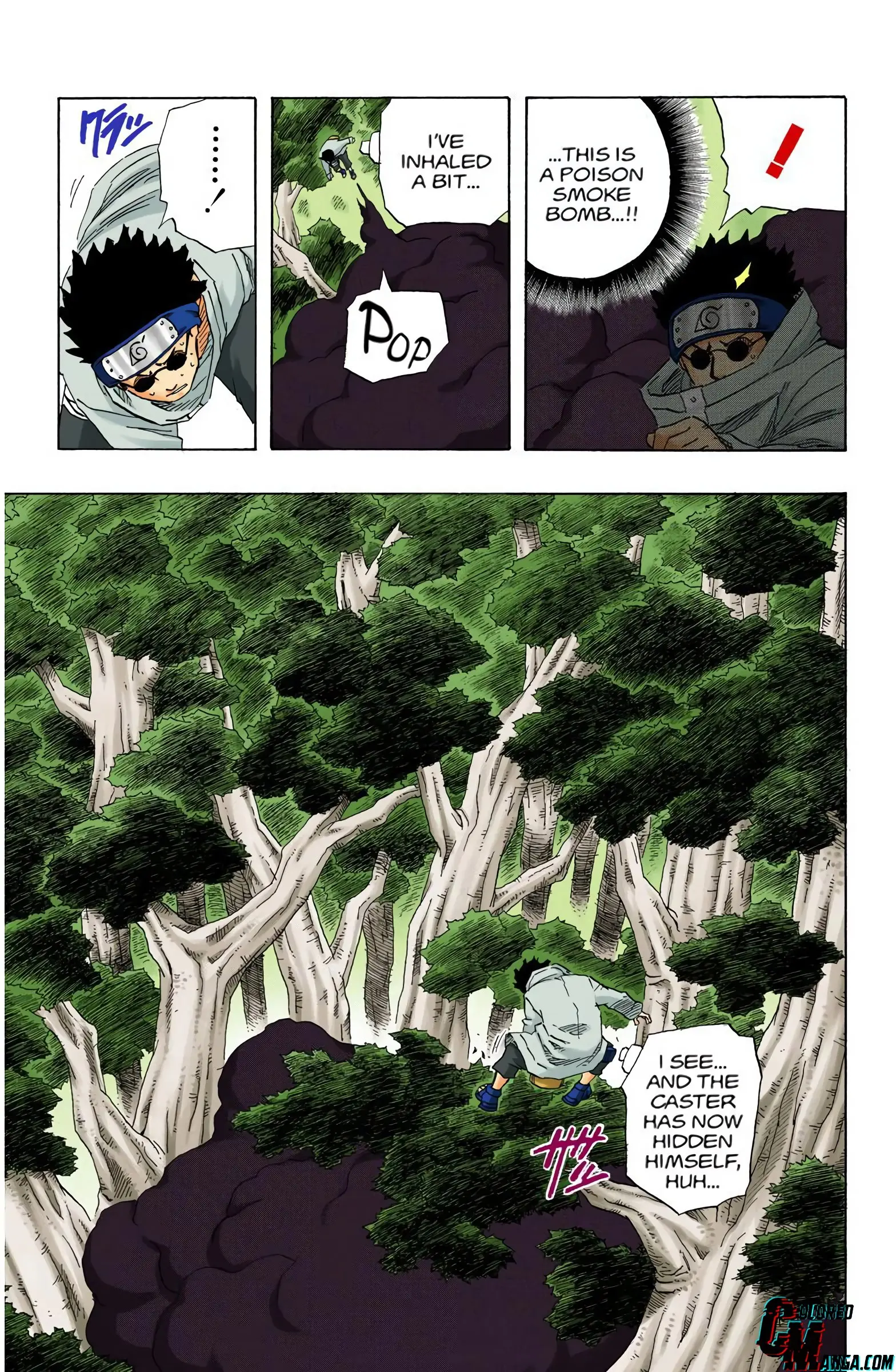 Naruto Colored Manga Online, chapter 126, page 7