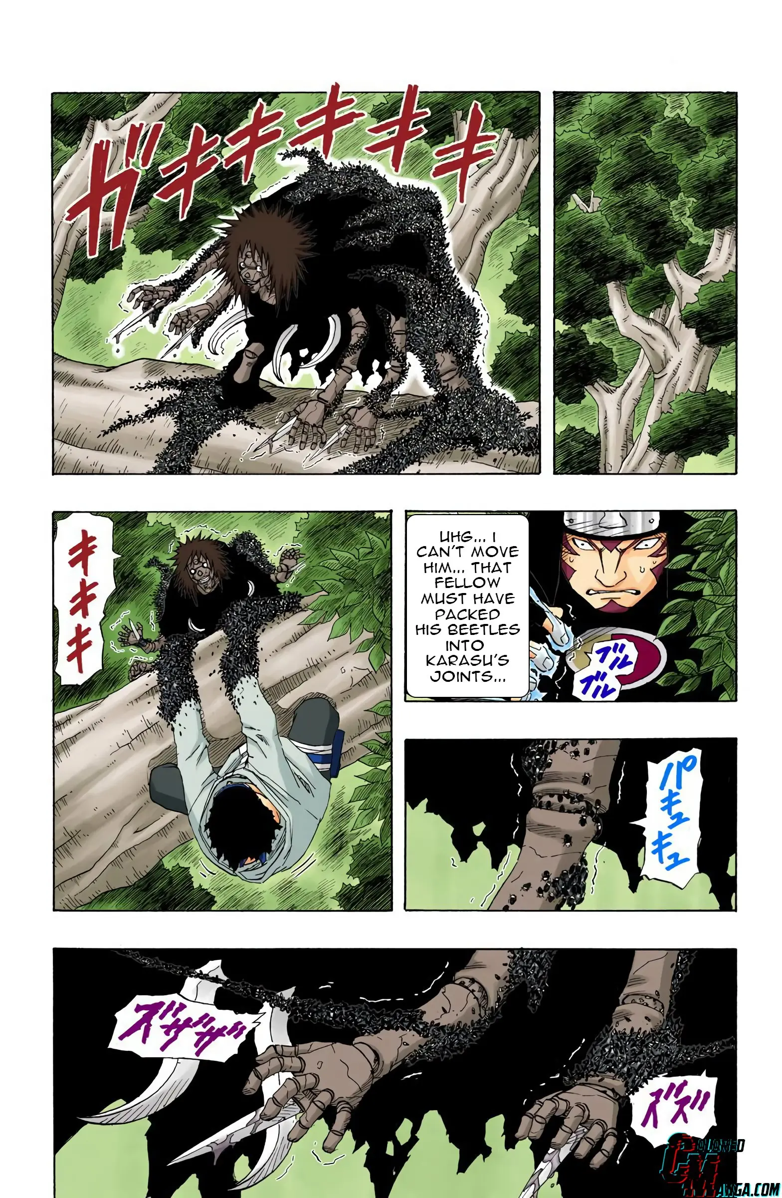 Naruto Colored Manga Online, chapter 126, page 13
