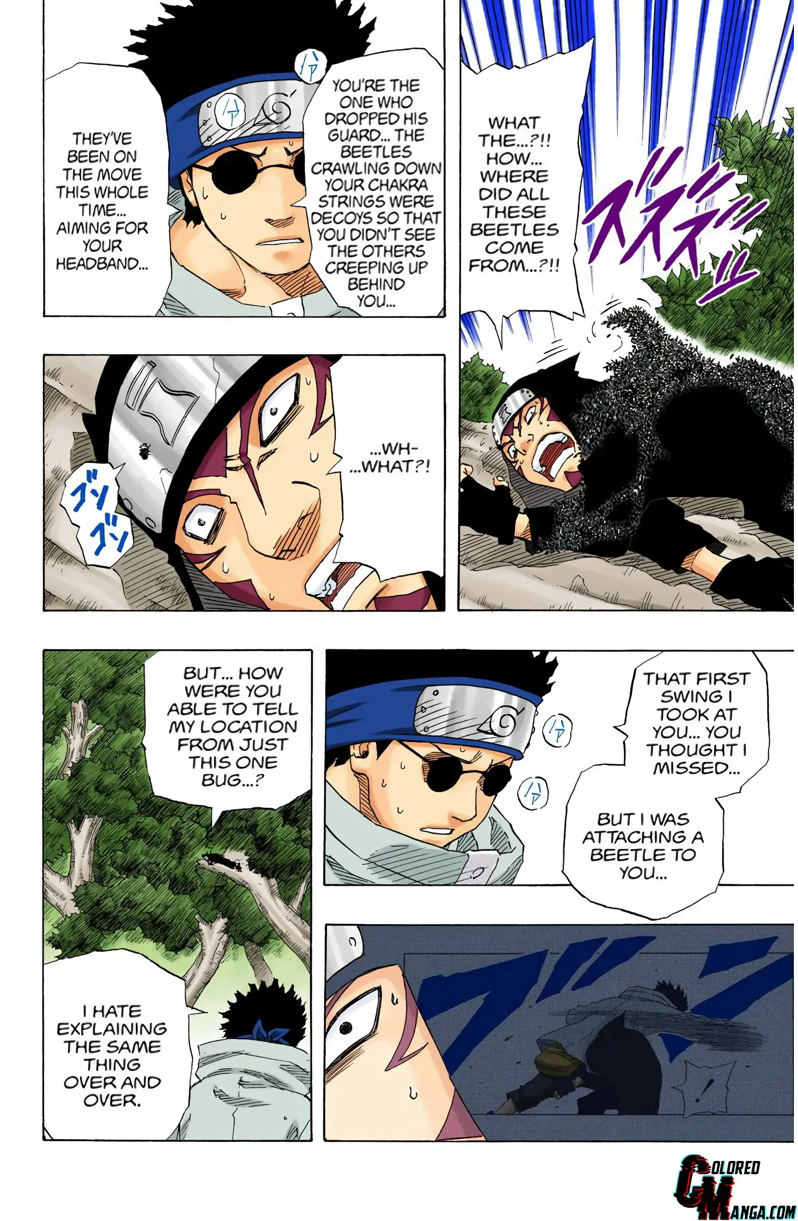 Naruto Colored Manga Online, chapter 126, page 18