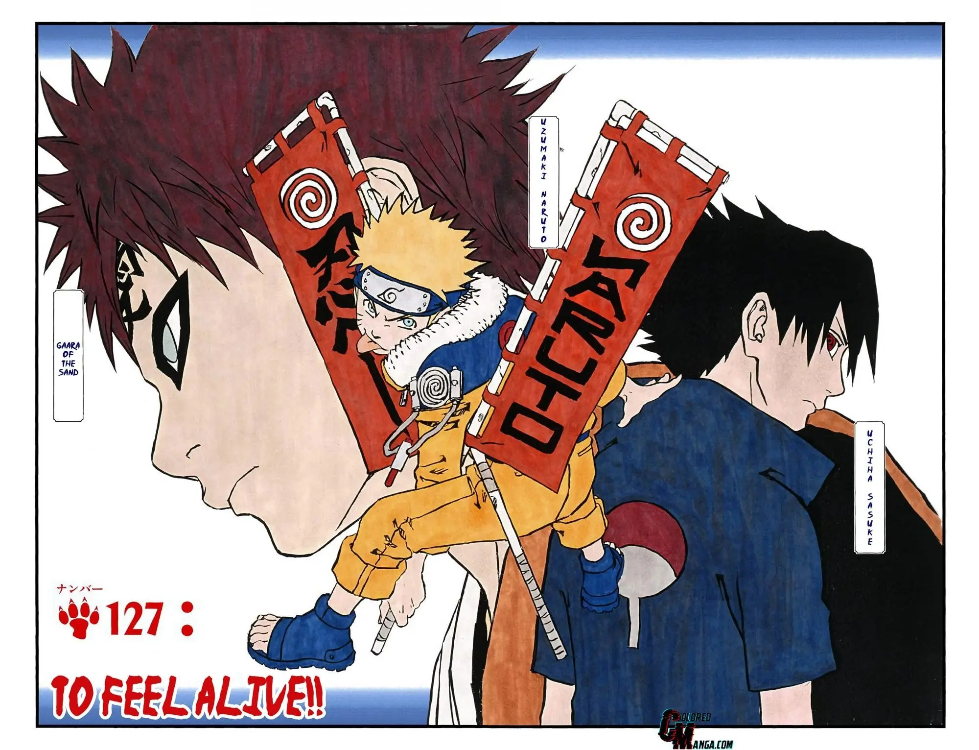 Naruto Colored Manga Online, chapter 127, page 4