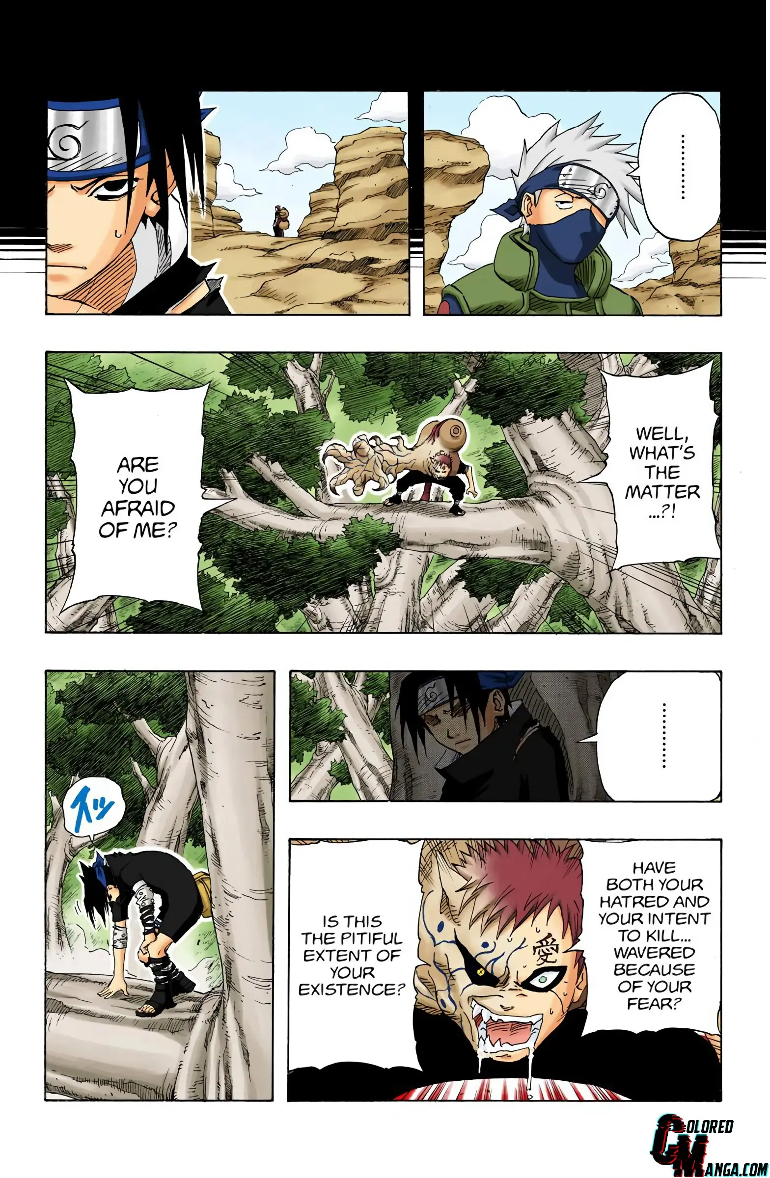 Naruto Colored Manga Online, chapter 127, page 12