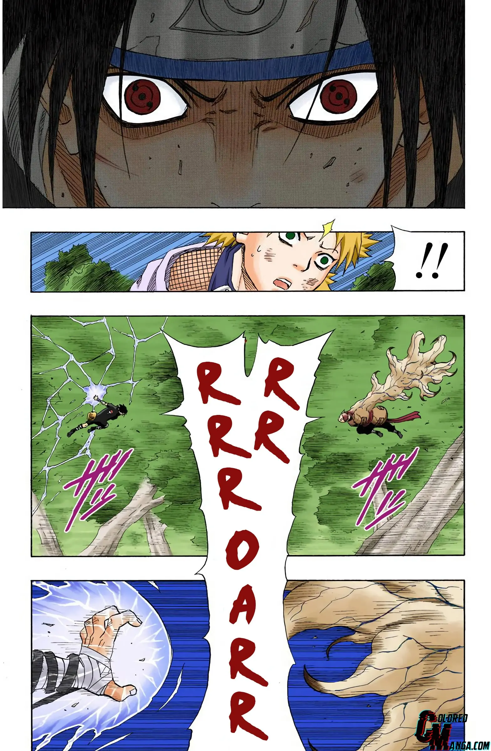 Naruto Colored Manga Online, chapter 127, page 14