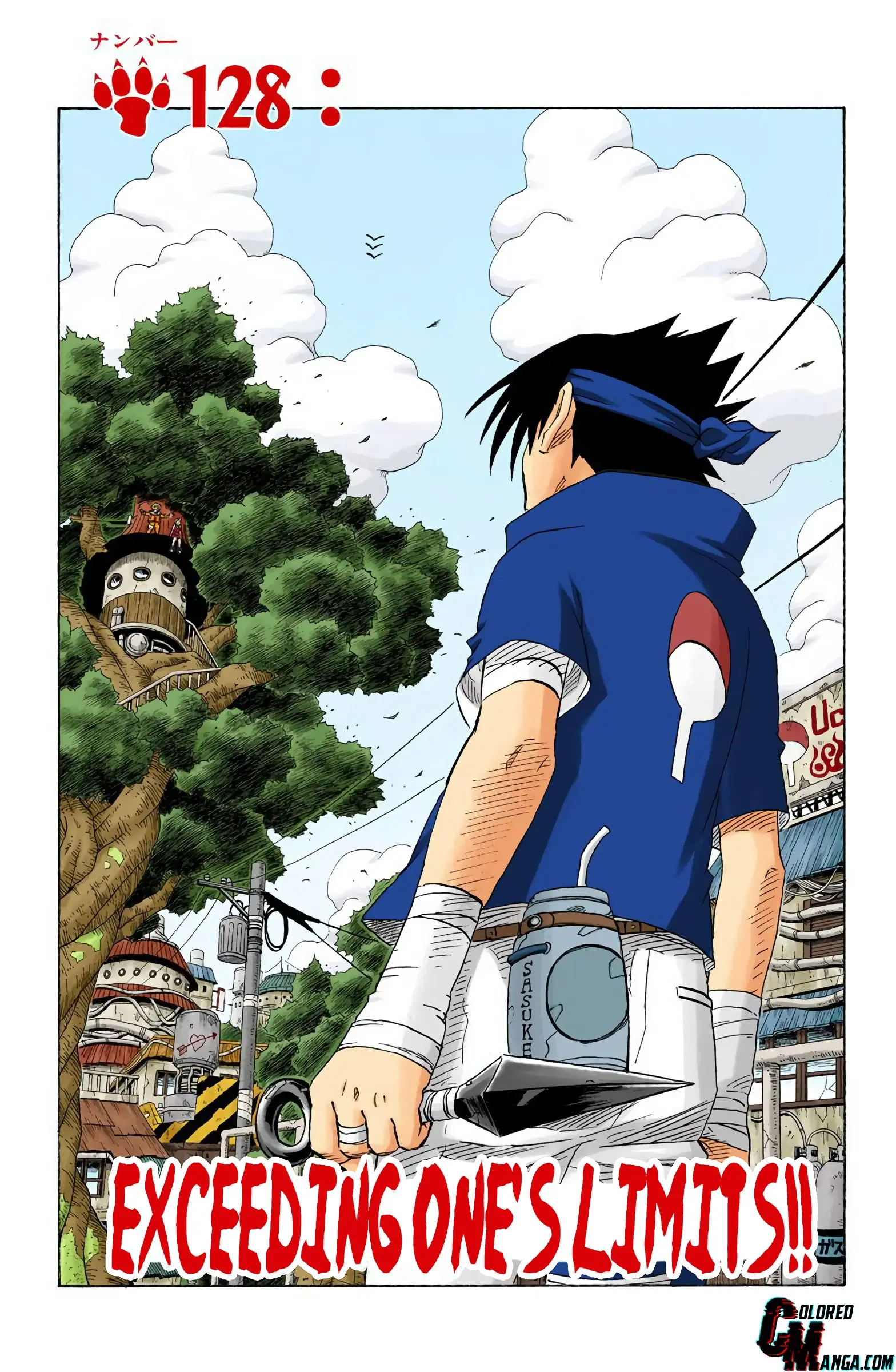 Naruto Colored Manga Online, chapter 128, page 1