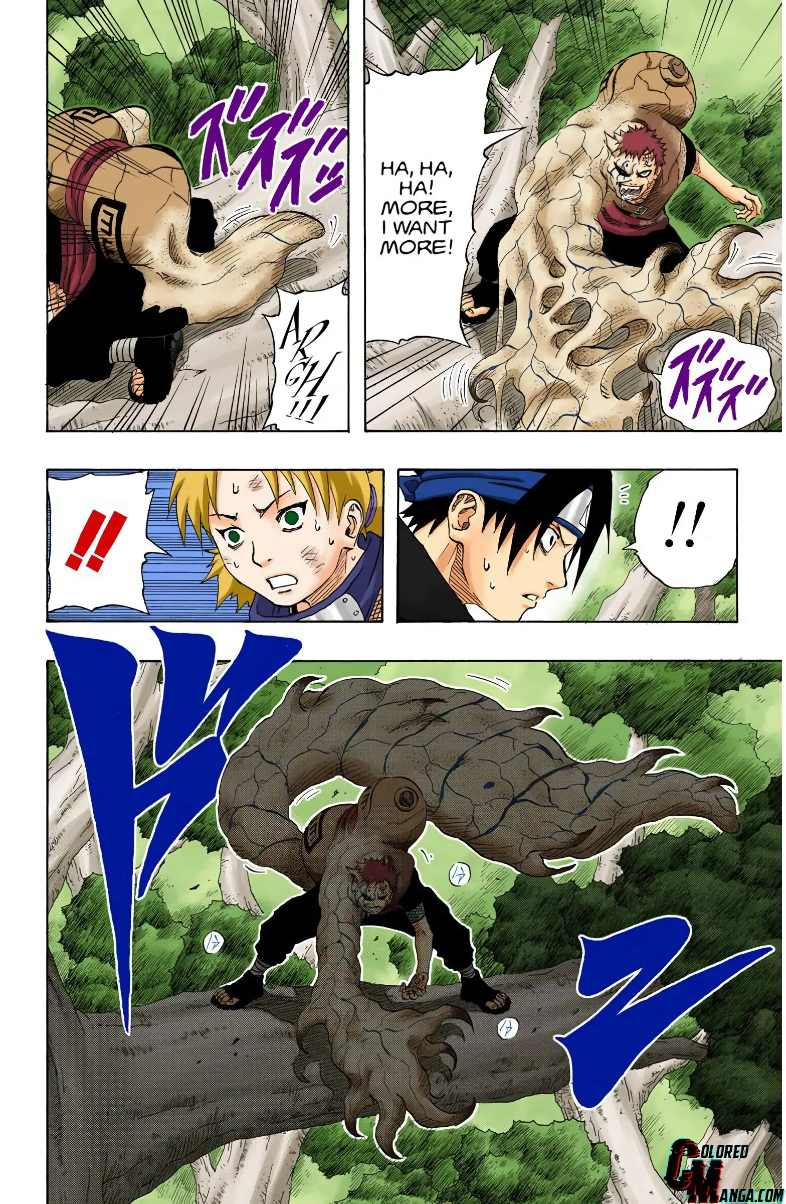 Naruto Colored Manga Online, chapter 128, page 2