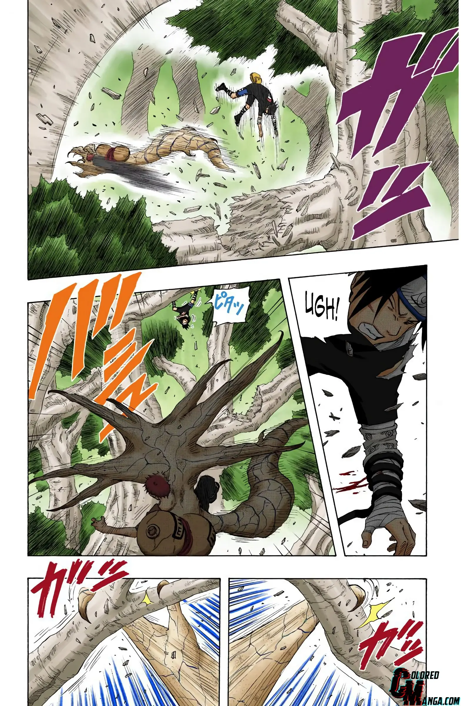 Naruto Colored Manga Online, chapter 128, page 4