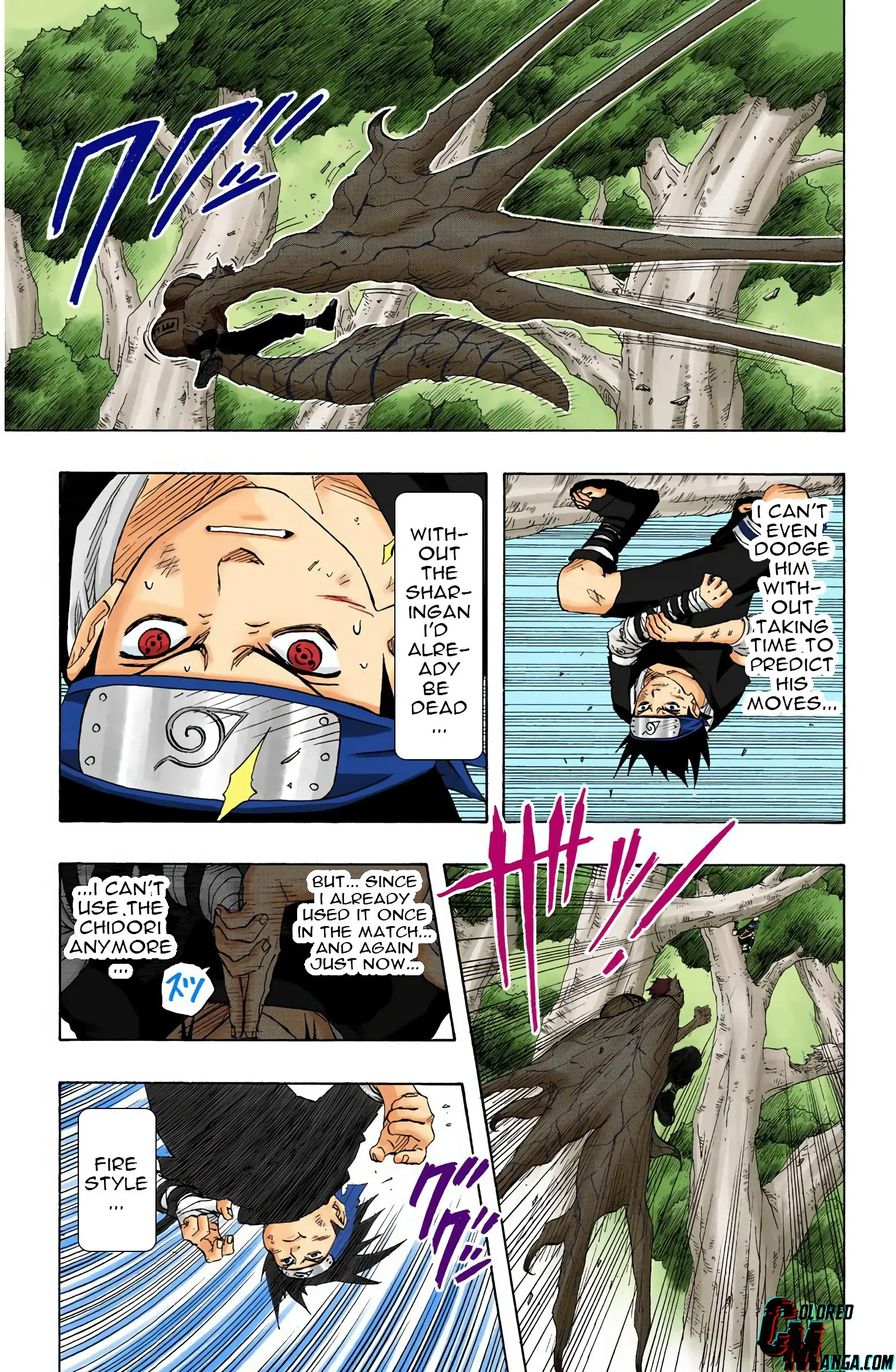 Naruto Colored Manga Online, chapter 128, page 5