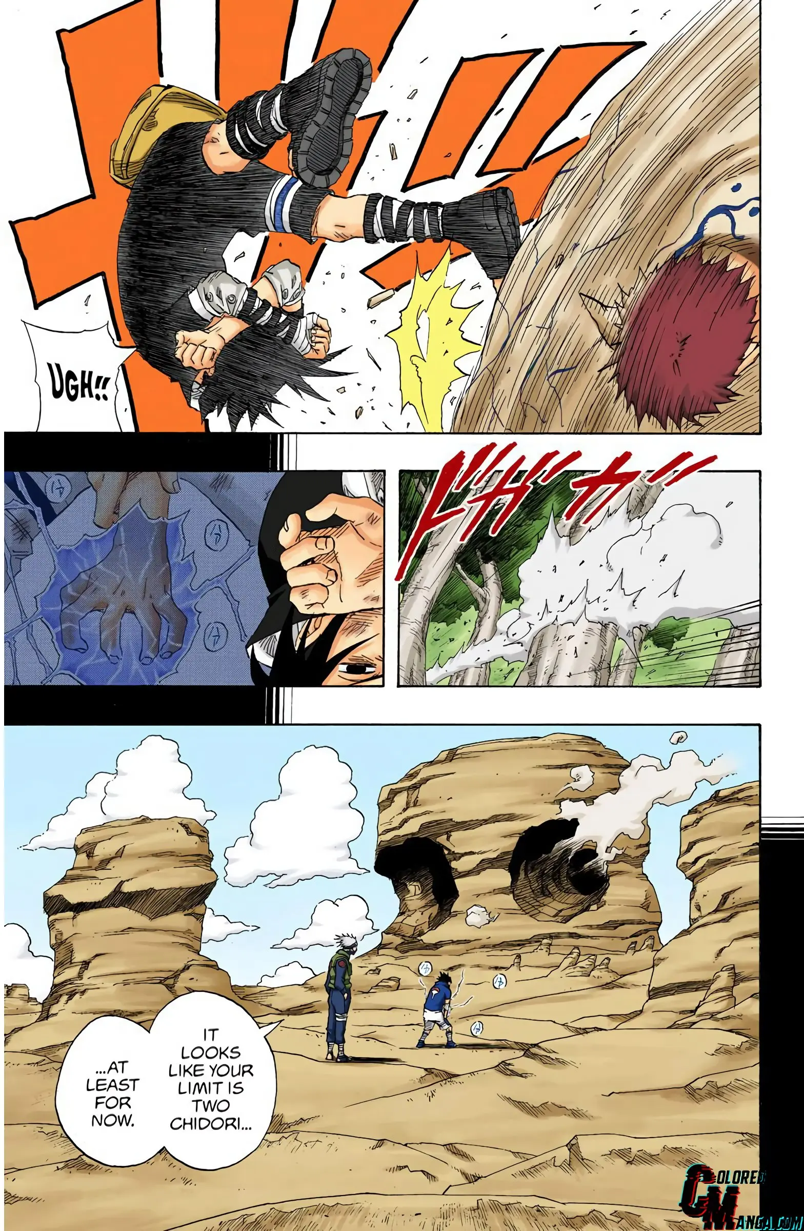 Naruto Colored Manga Online, chapter 128, page 6