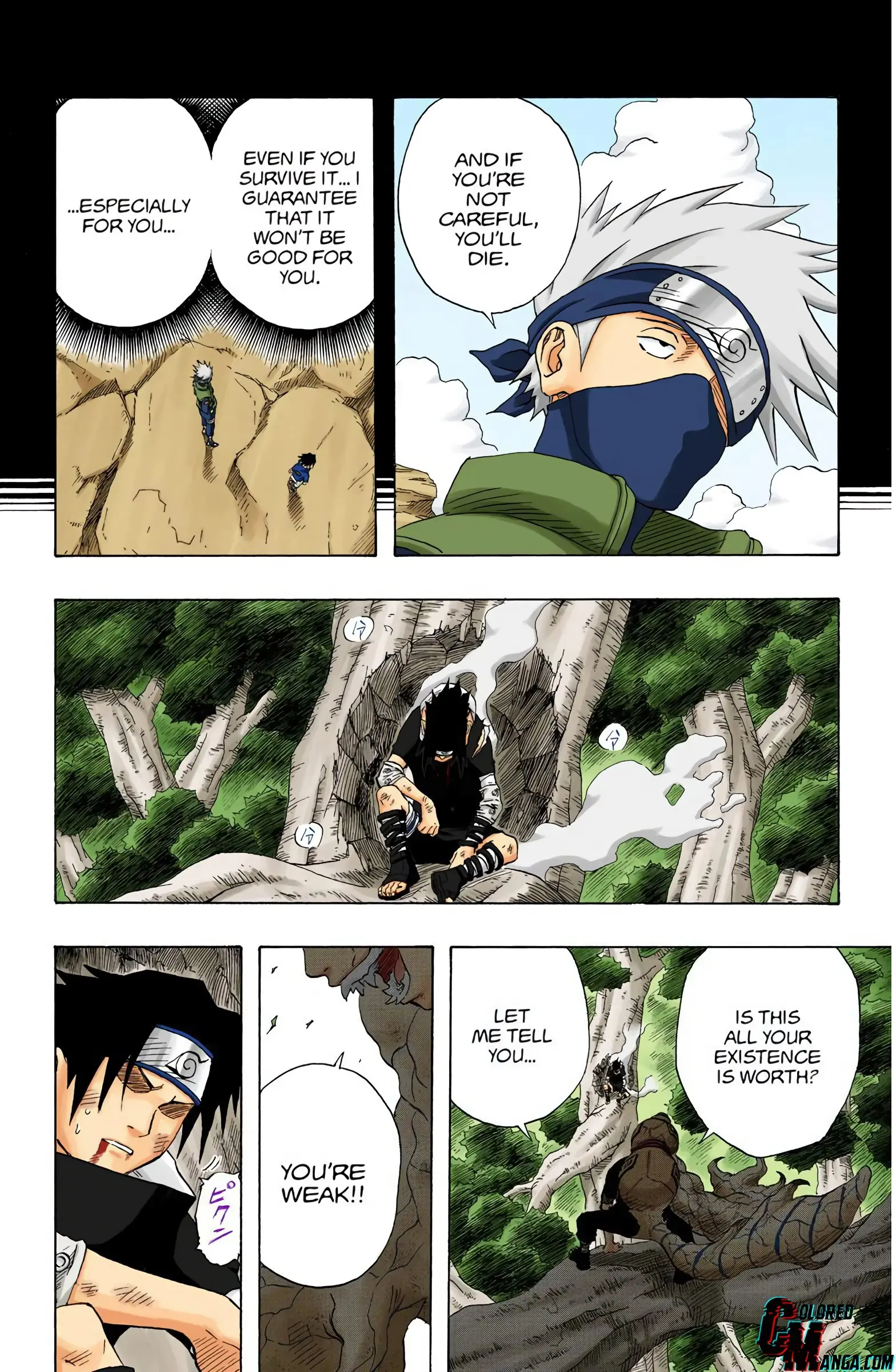 Naruto Colored Manga Online, chapter 128, page 9