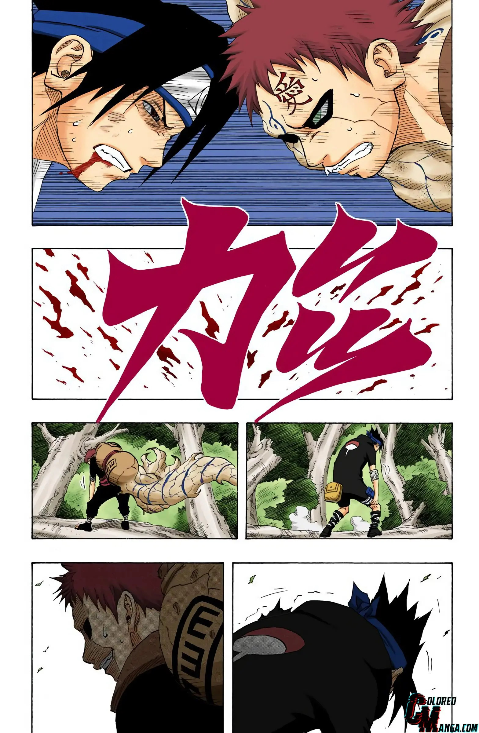 Naruto Colored Manga Online, chapter 128, page 11