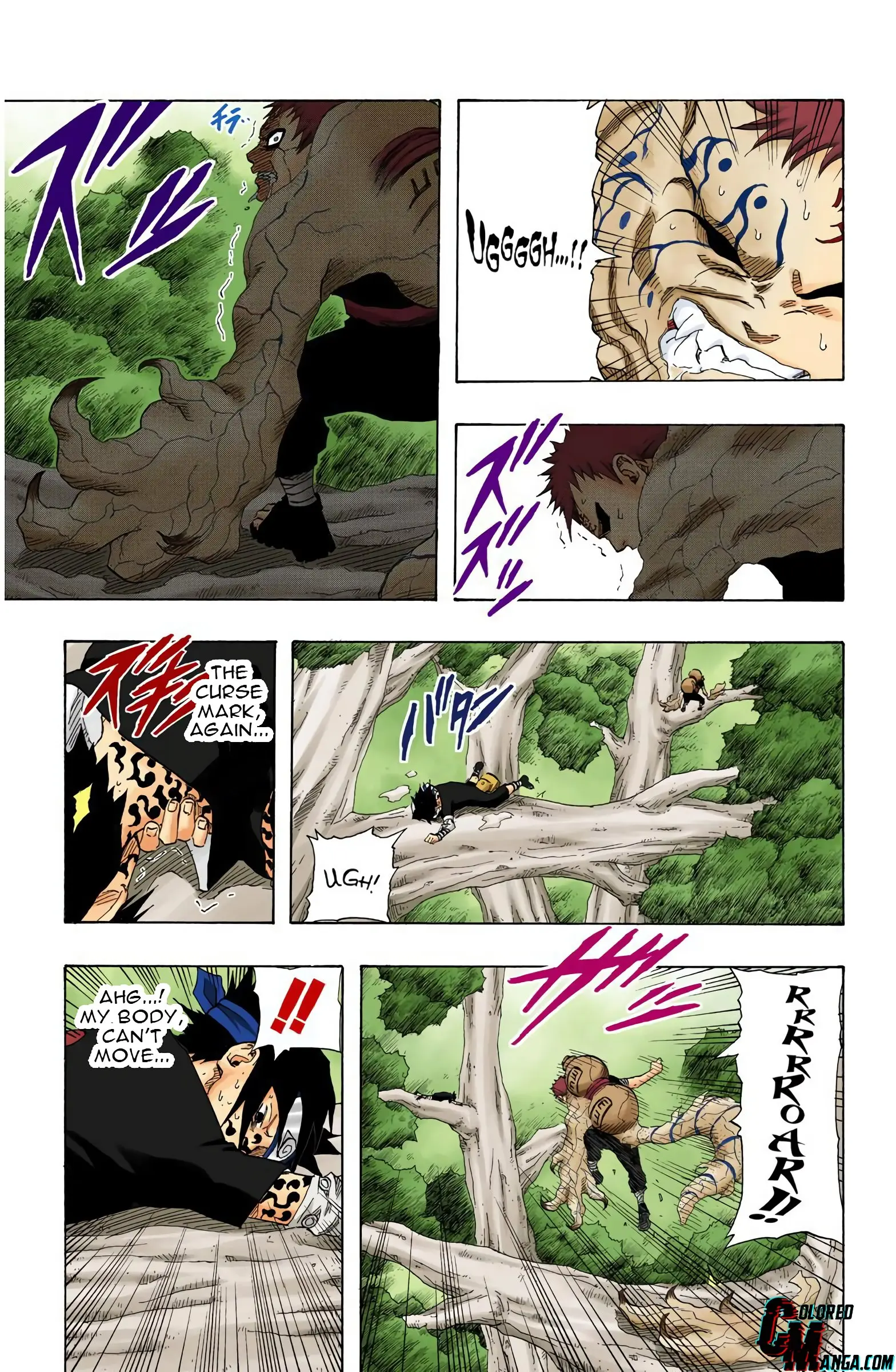 Naruto Colored Manga Online, chapter 128, page 13