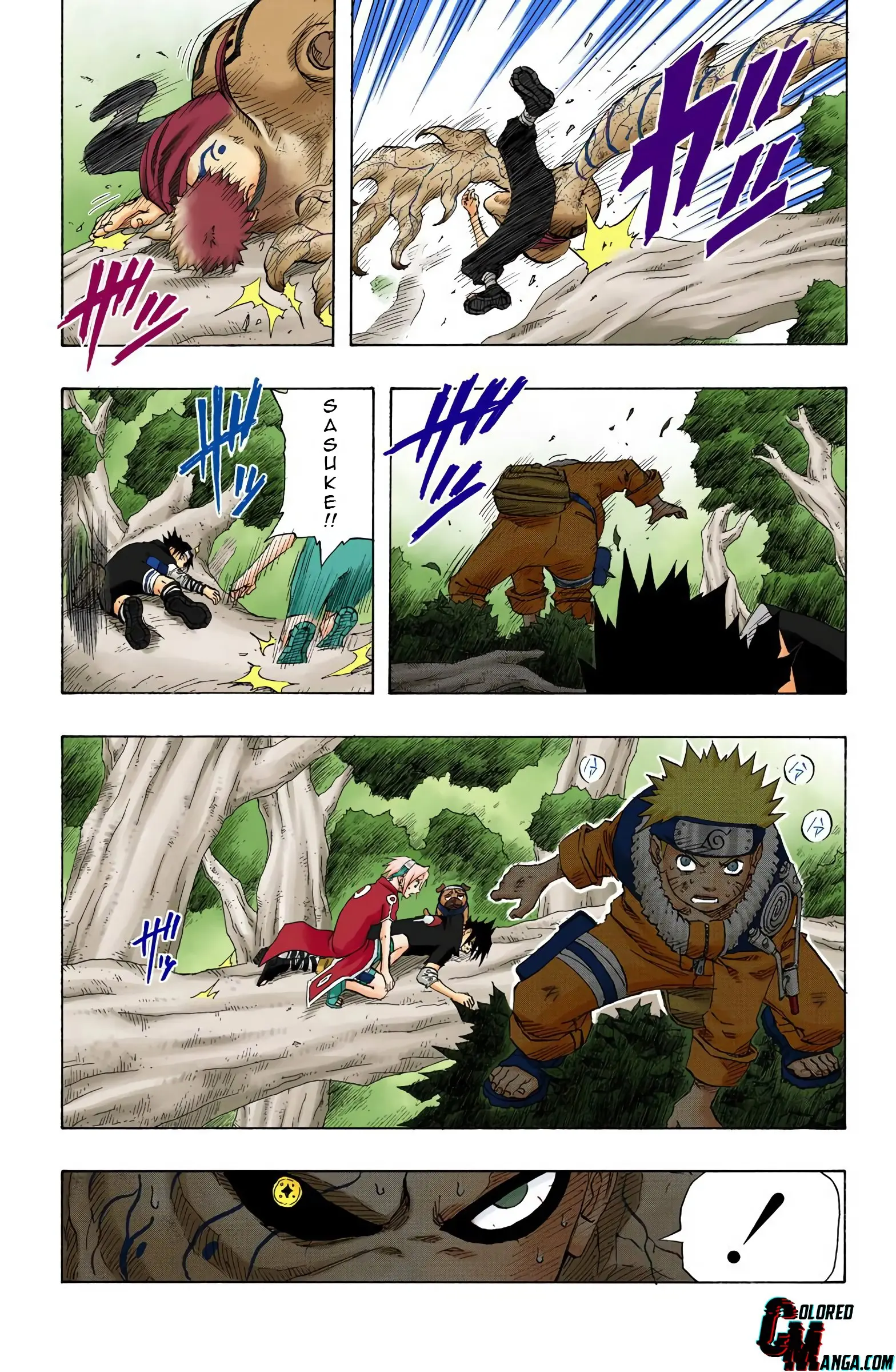 Naruto Colored Manga Online, chapter 128, page 15