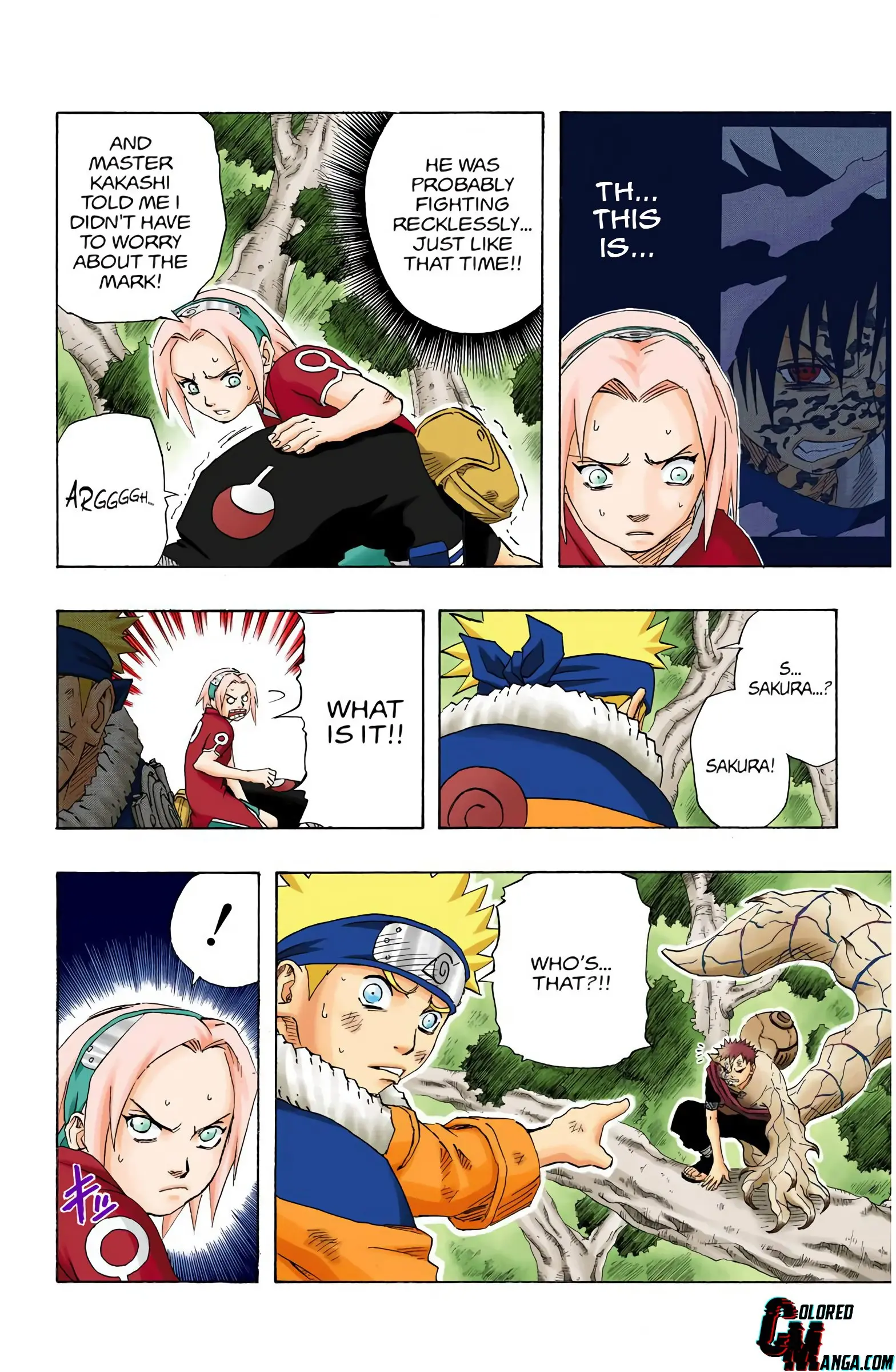 Naruto Colored Manga Online, chapter 129, page 2