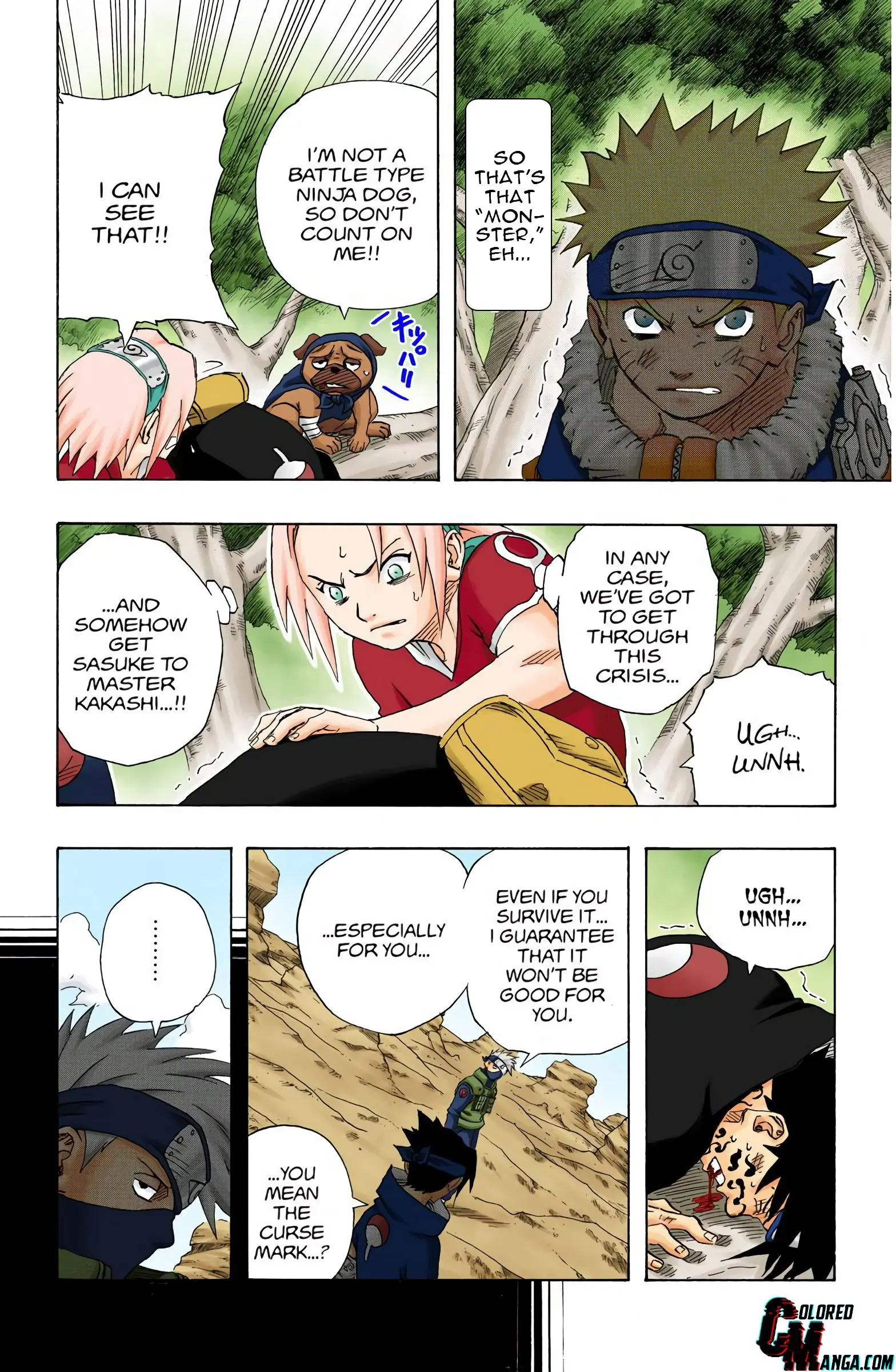 Naruto Colored Manga Online, chapter 129, page 4