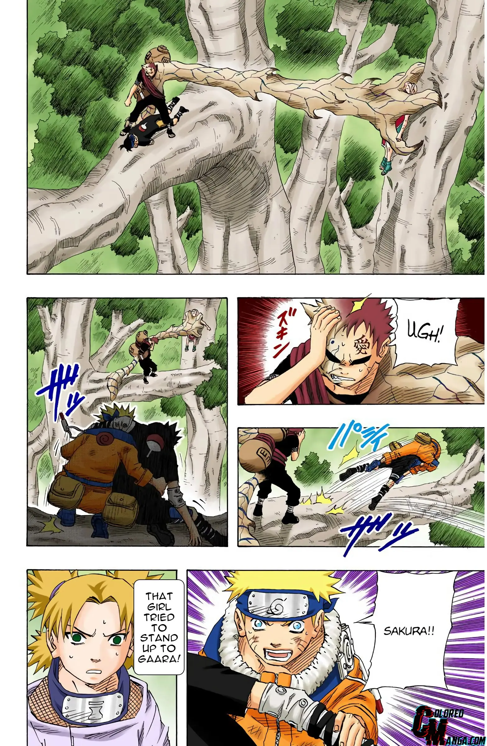 Naruto Colored Manga Online, chapter 129, page 10