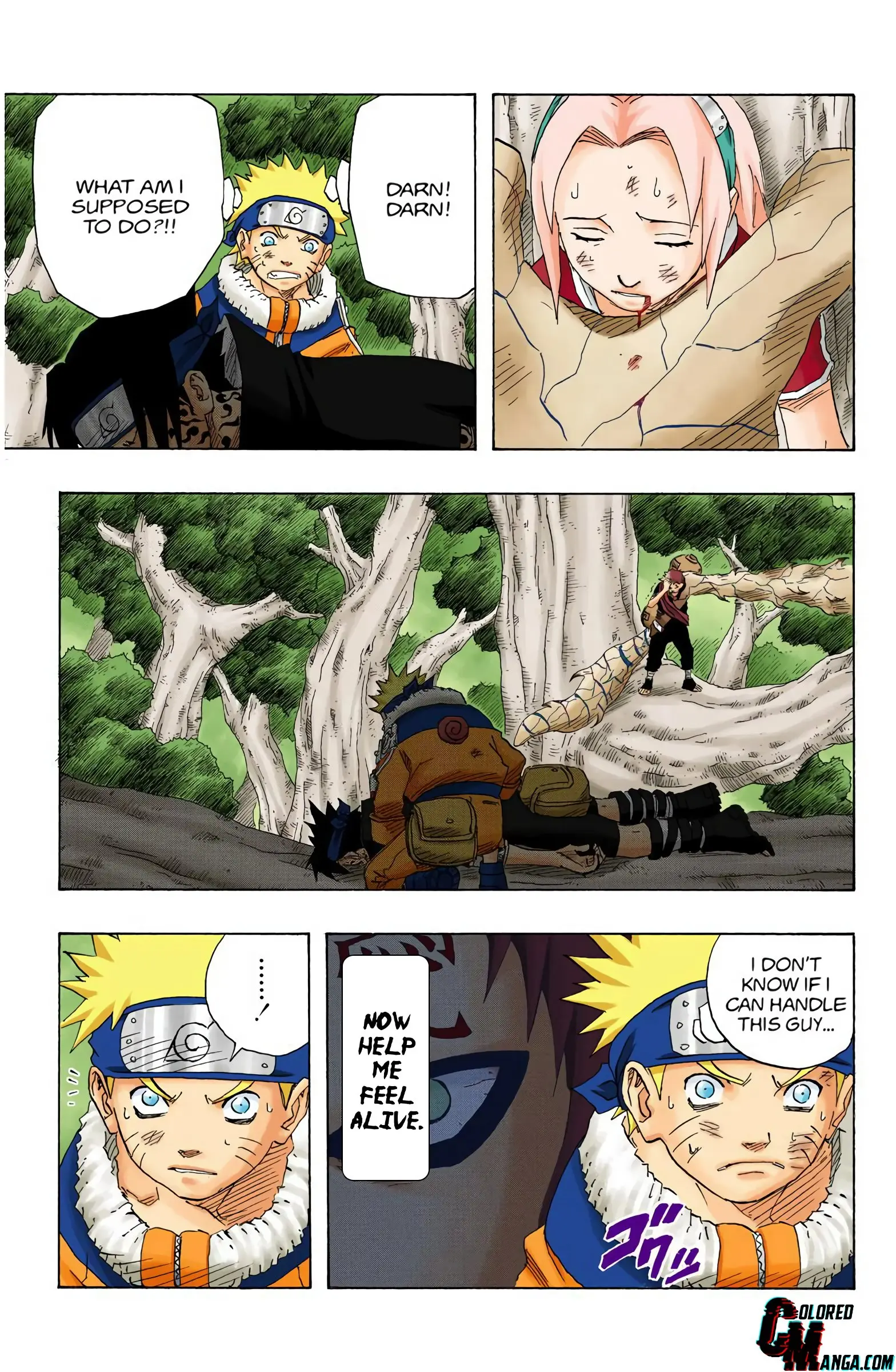 Naruto Colored Manga Online, chapter 129, page 11
