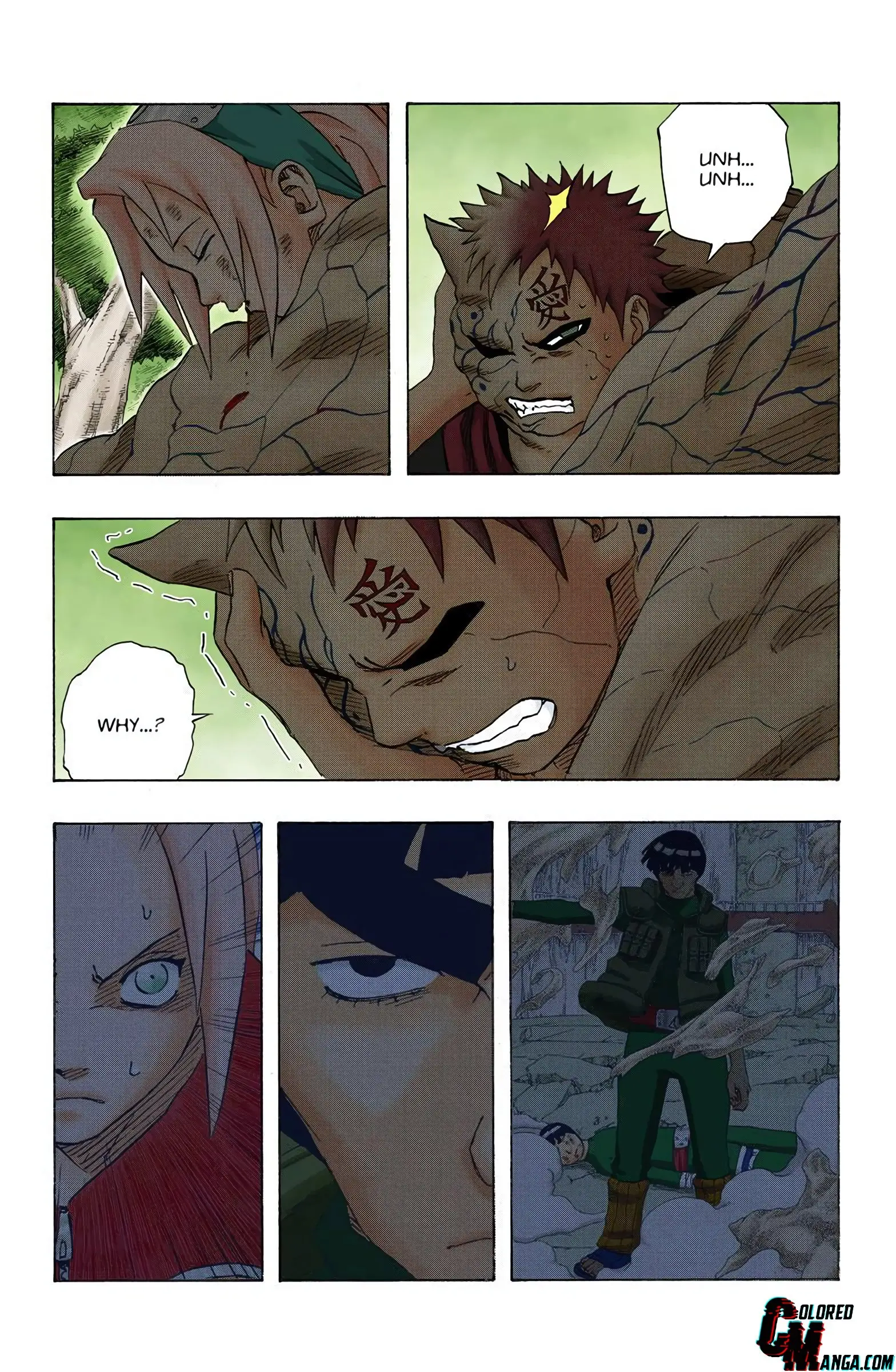 Naruto Colored Manga Online, chapter 129, page 12