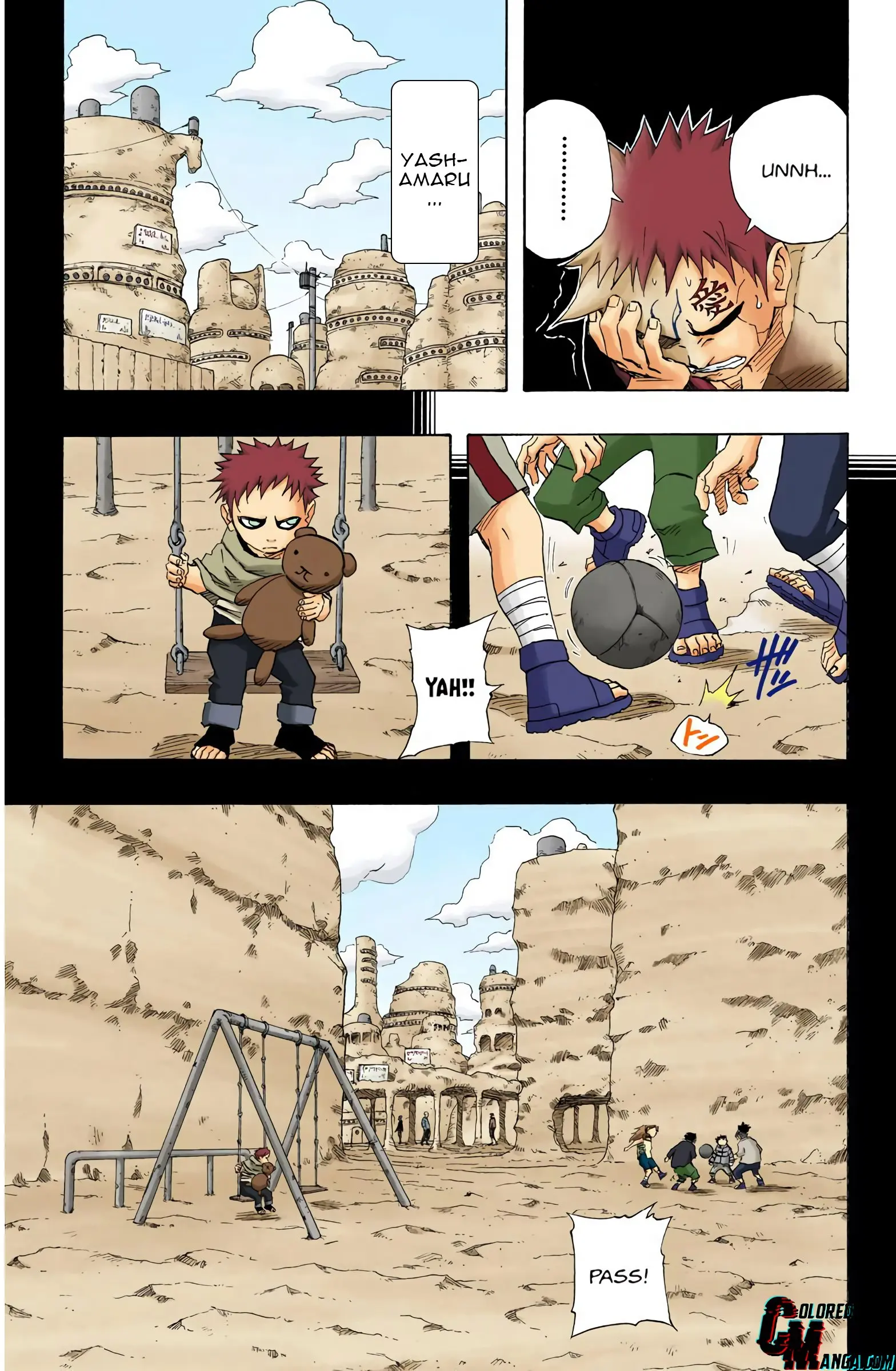 Naruto Colored Manga Online, chapter 129, page 13
