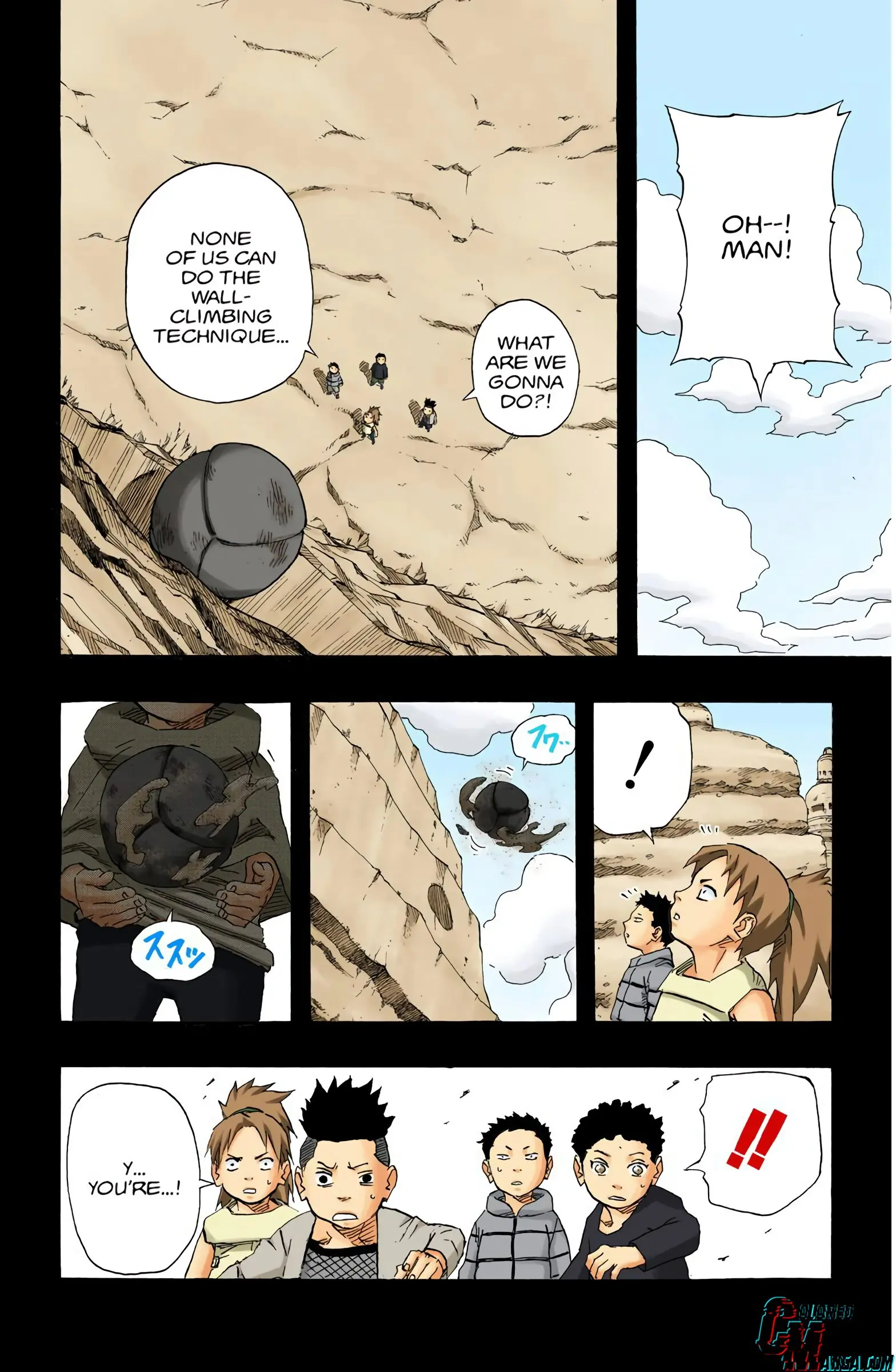 Naruto Colored Manga Online, chapter 129, page 14