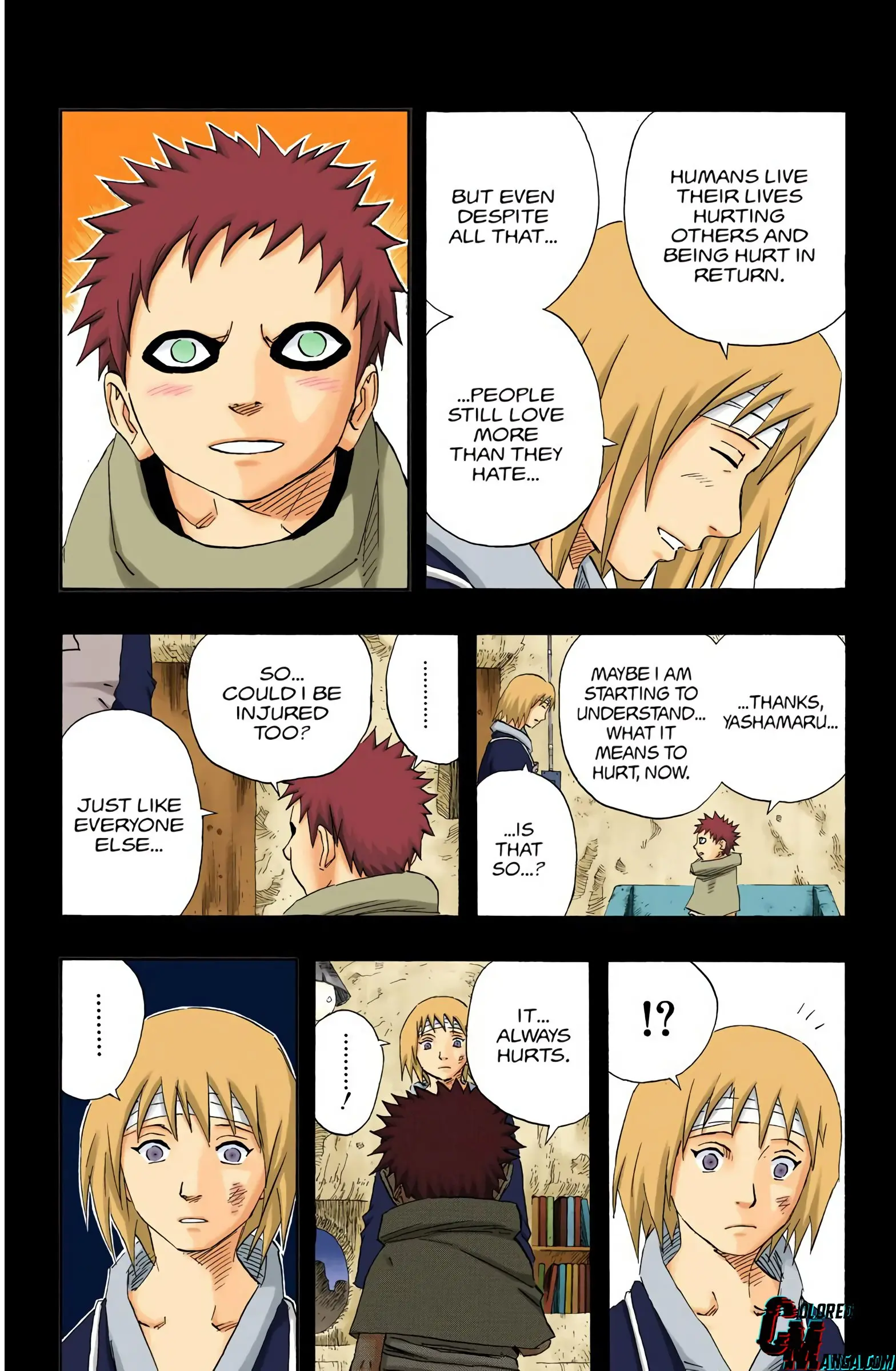 Naruto Colored Manga Online, chapter 130, page 3