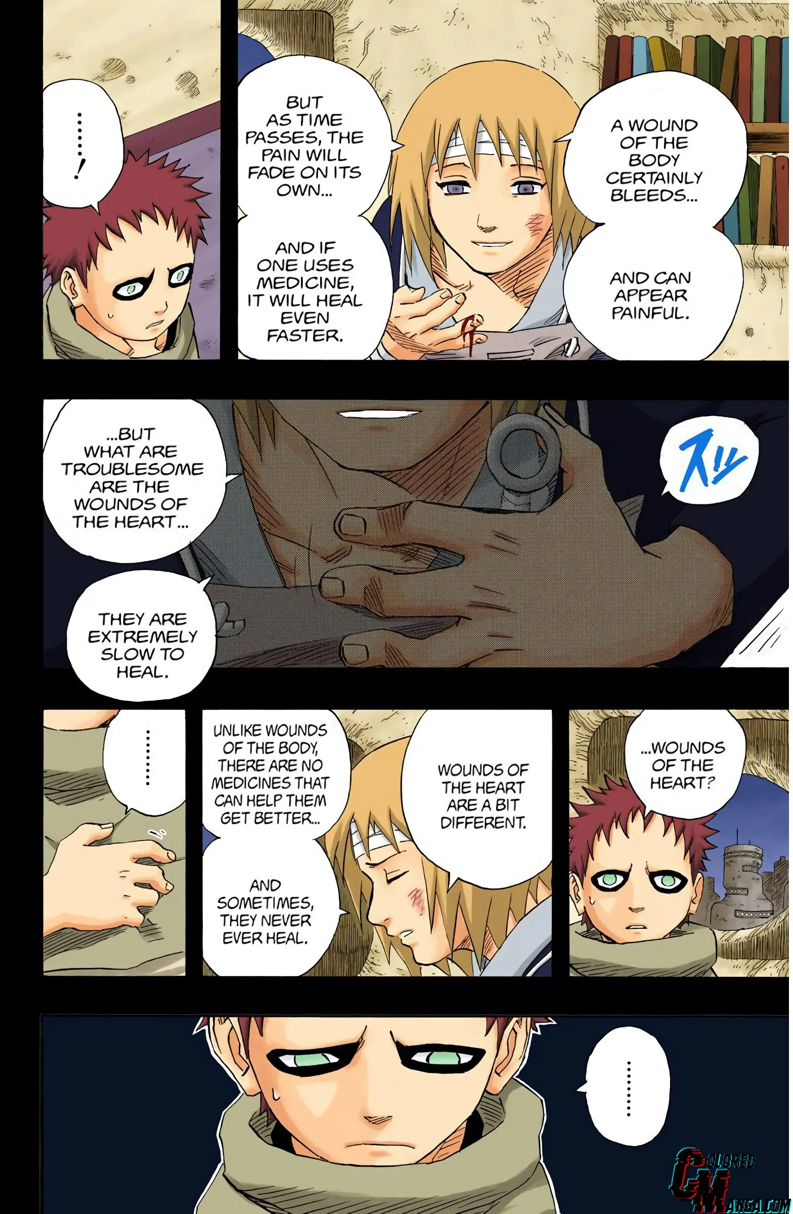 Naruto Colored Manga Online, chapter 130, page 6