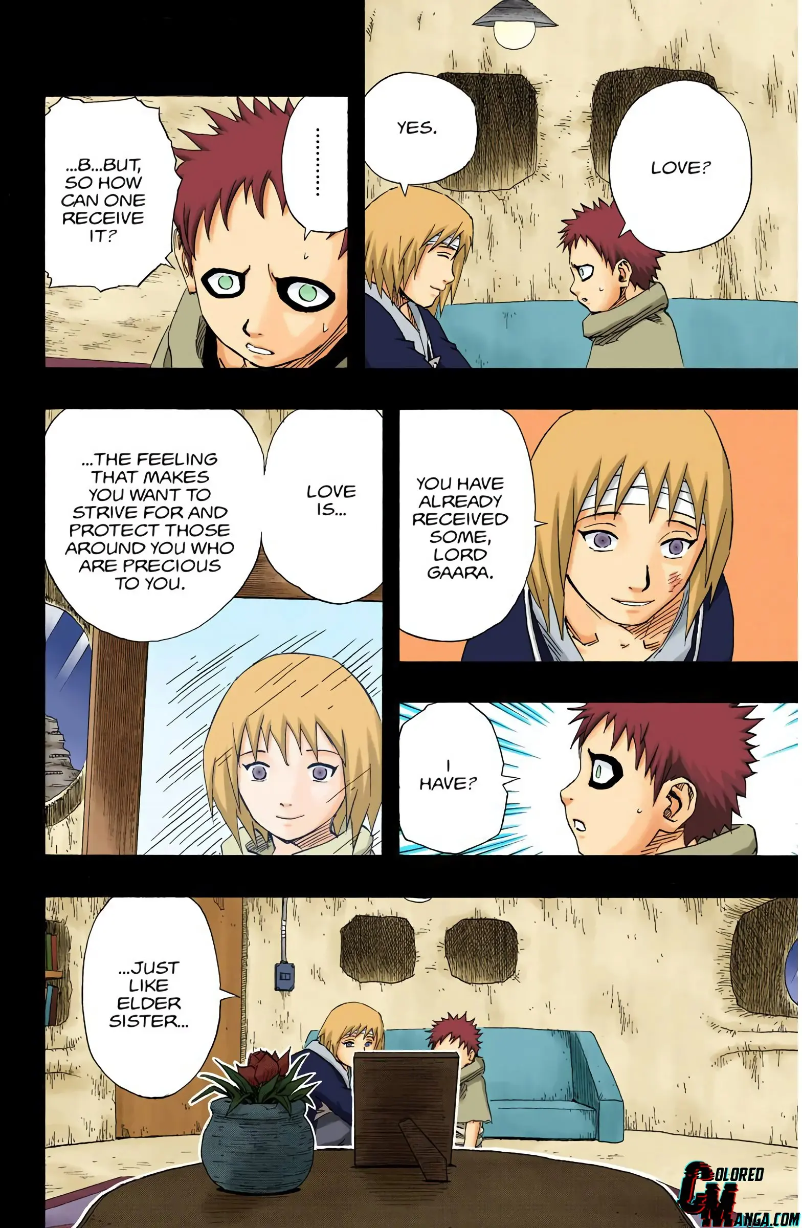 Naruto Colored Manga Online, chapter 130, page 8